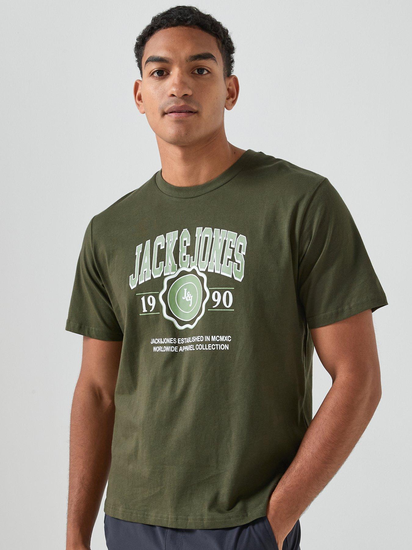 Jack & Jones Graphic Short Sleeve T-Shirt - Green