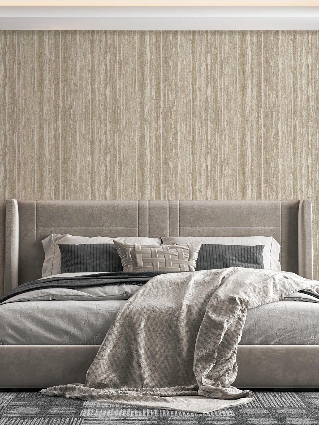 Design ID Santa Fe Woodgrain Wallpaper - Gold