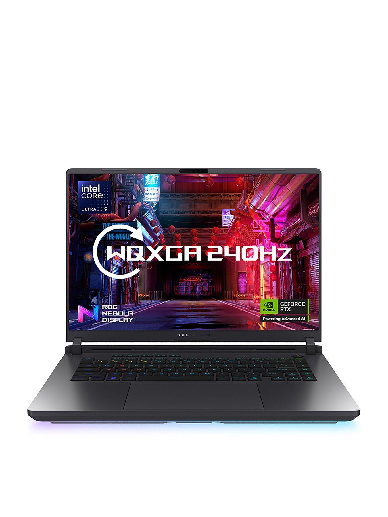 Asus Strix Gaming Laptop - GeForce RTX 5080 - 16in WQXGA (240Hz) - Intel Core Ultra 9 - 32GB RAM - 2TB SSD - Black