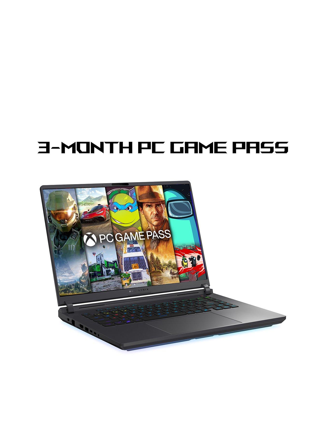 Image 2 of 7 of Asus Strix Gaming Laptop - GeForce RTX 5070 Ti - 16in WQXGA (240Hz) - Intel Core Ultra 9 - 32GB RAM - 1TB SSD - Grey