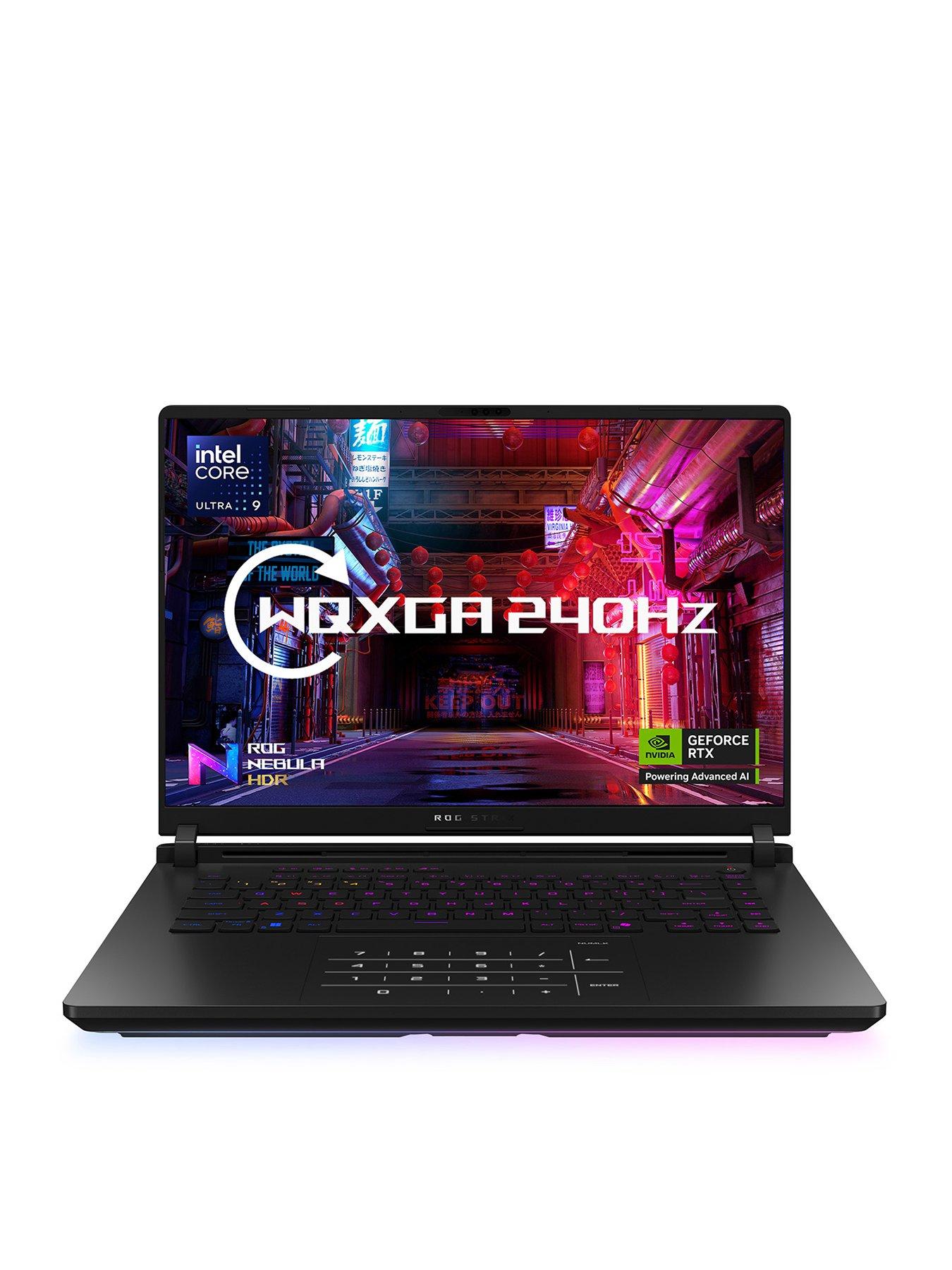 Image 1 of 7 of Asus Strix Gaming Laptop - GeForce 5090 - 16in WQXGA (240Hz) - Intel Core Ultra 9 - 64GB RAM - 2TB SSD - Black