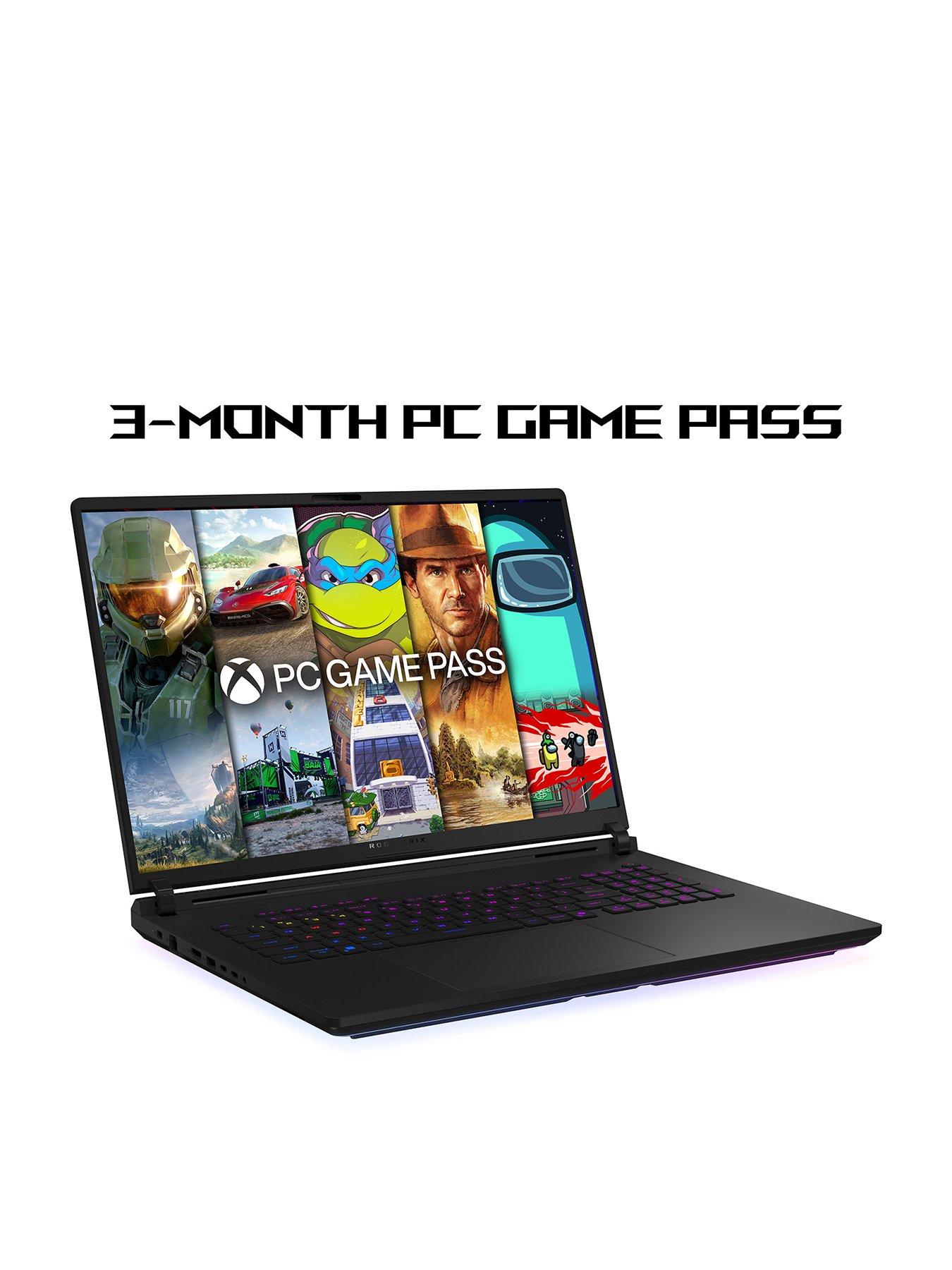 Image 2 of 7 of Asus ROG Strix Gaming Laptop - GeForce 5080 - 18in WQXGA (240Hz) - Intel Core Ultra 9 - 32GB RAM - 2TB SSD - Black