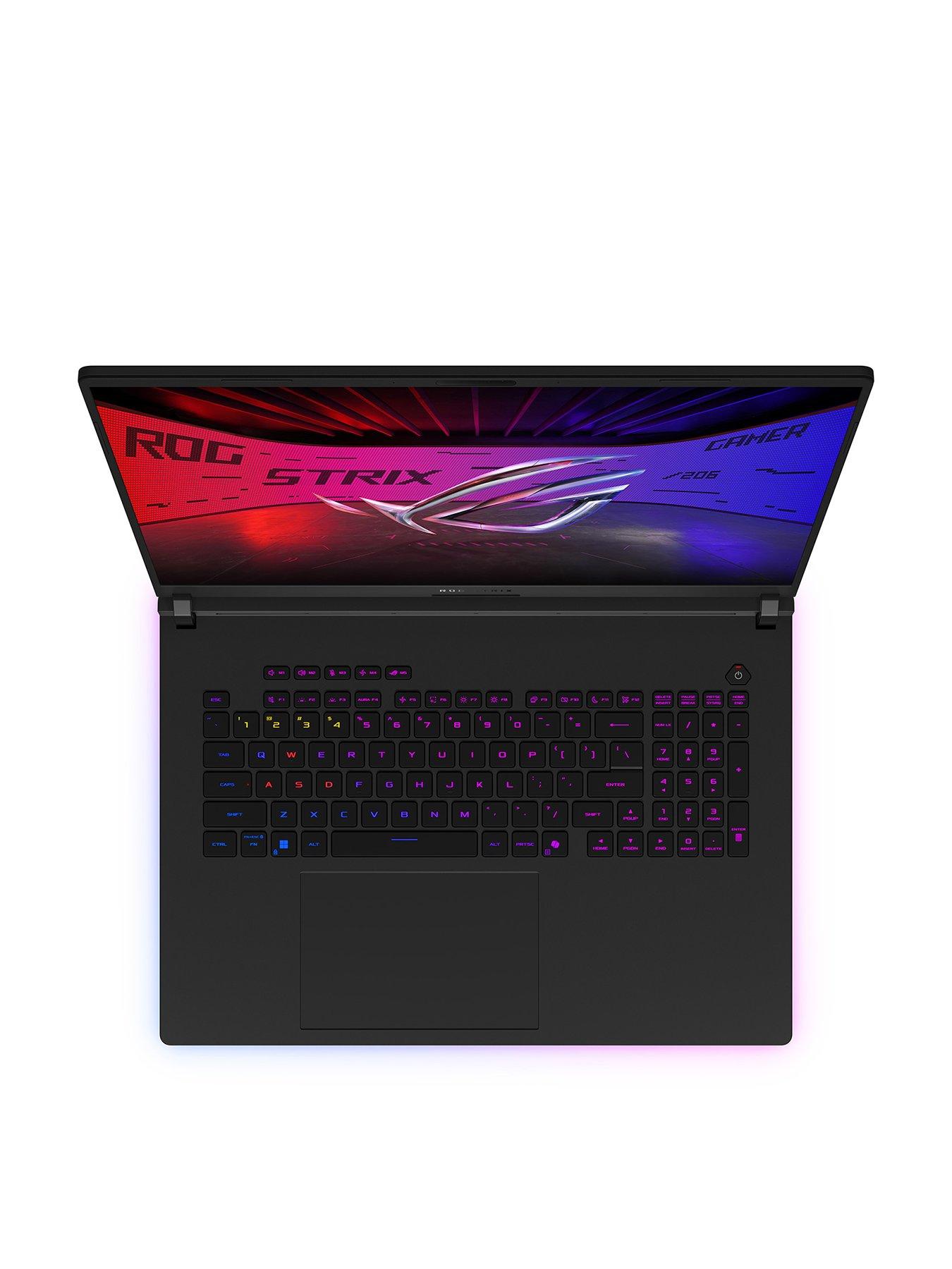 Image 3 of 7 of Asus ROG Strix Gaming Laptop - GeForce 5080 - 18in WQXGA (240Hz) - Intel Core Ultra 9 - 32GB RAM - 2TB SSD - Black
