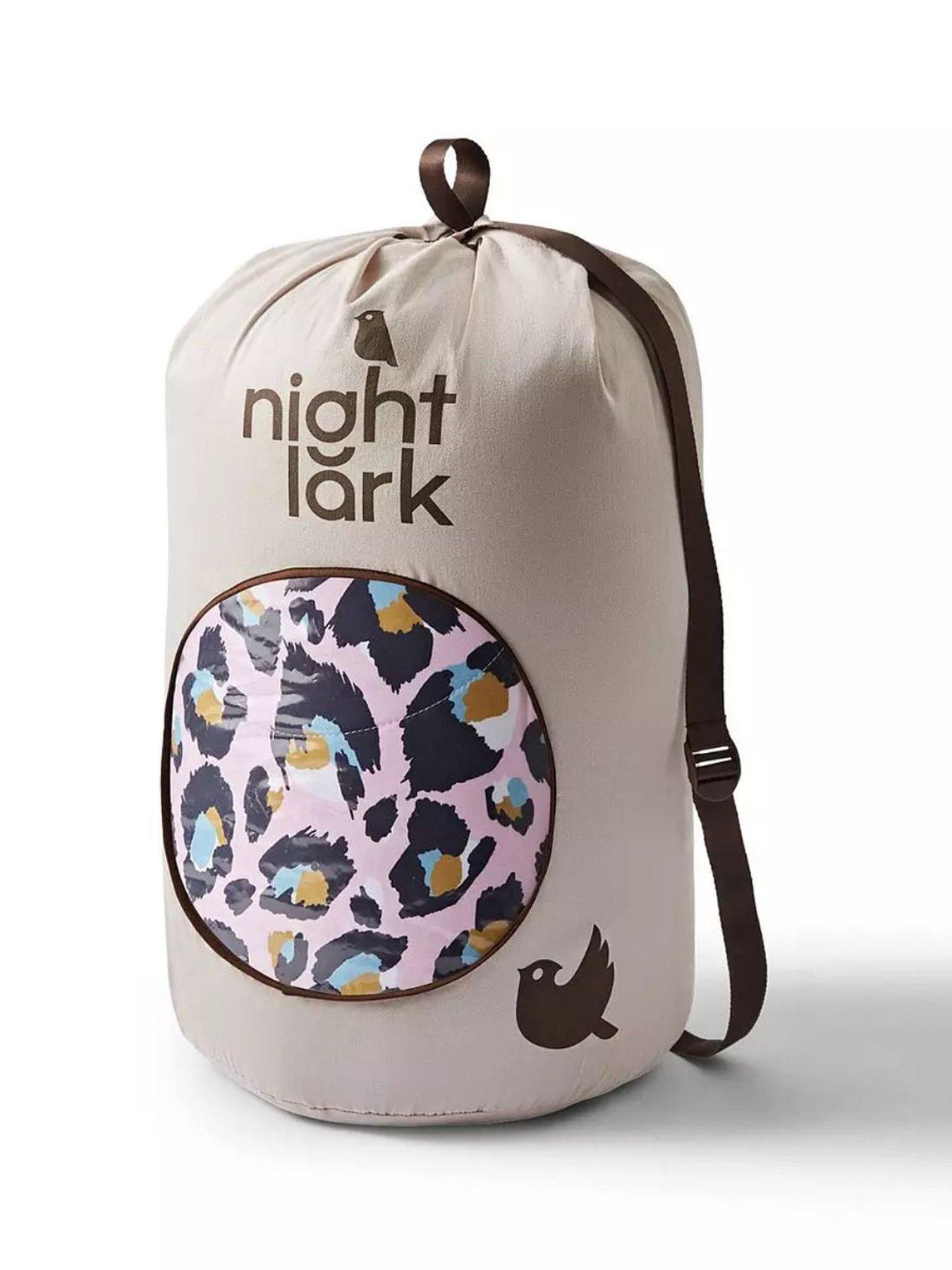 Image 4 of 8 of Night Lark Eleanor Bowmer Pink Leopard Coverless Duvet includes Pillowcases