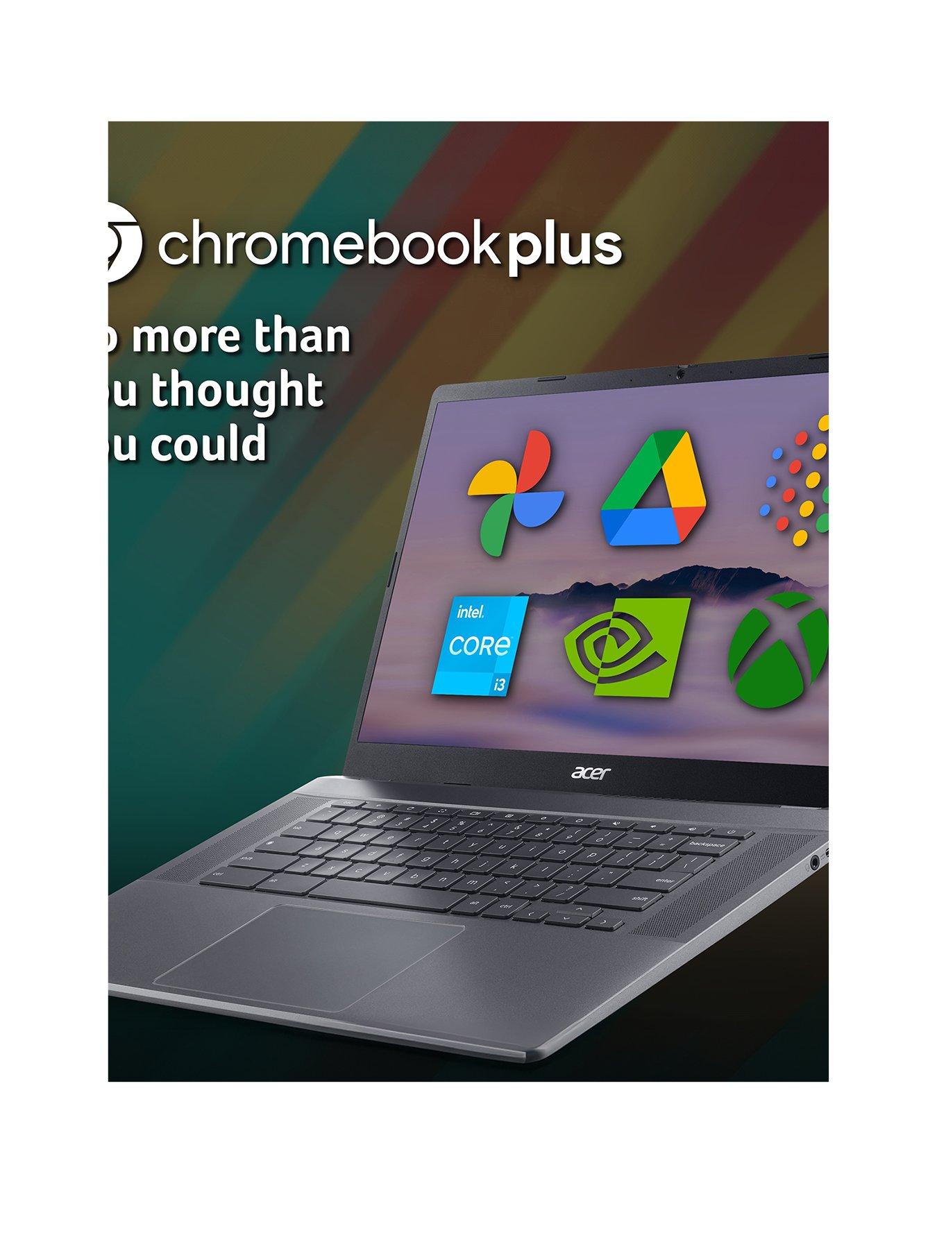 Image 2 of 8 of Acer Chromebook Plus 515 CB515-2H - 15.6in FHD - Intel Core i3-1215U - 8GB RAM - 256GB SSD - Iron