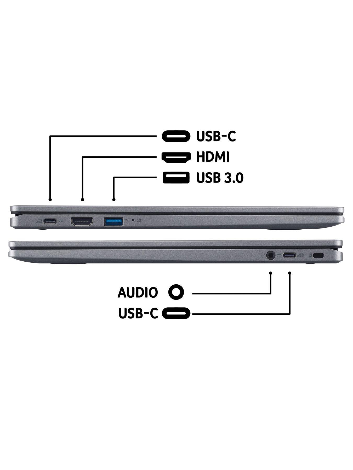 Image 7 of 8 of Acer Chromebook Plus 515 CB515-2H - 15.6in FHD - Intel Core i3-1215U - 8GB RAM - 256GB SSD - Iron
