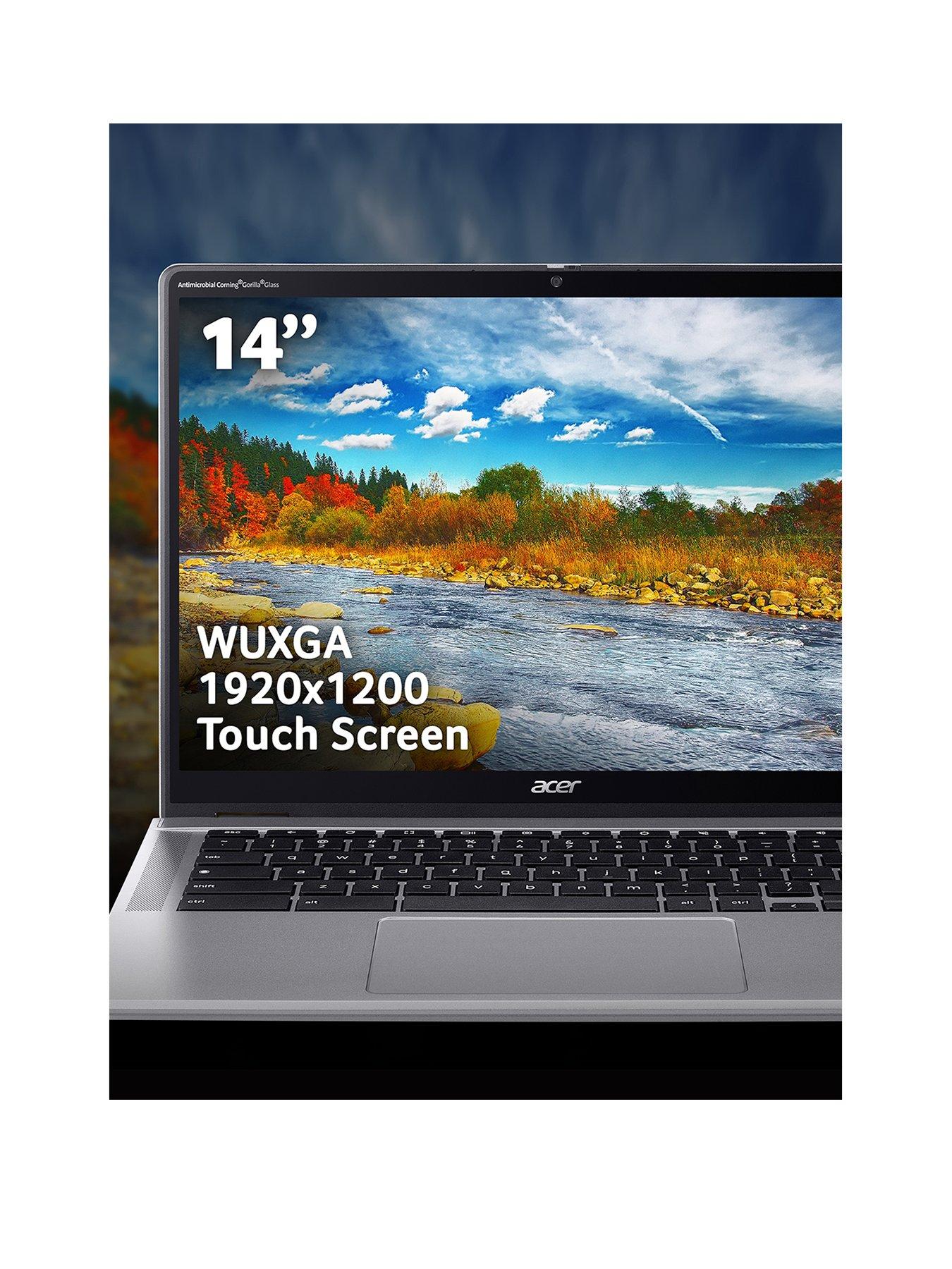 Image 3 of 8 of Acer Chromebook Spin 314 CP314-2HN - 14in WUXGA Touch/Pen Supportive - Intel N100 - 4GB RAM - 128GB - Silver