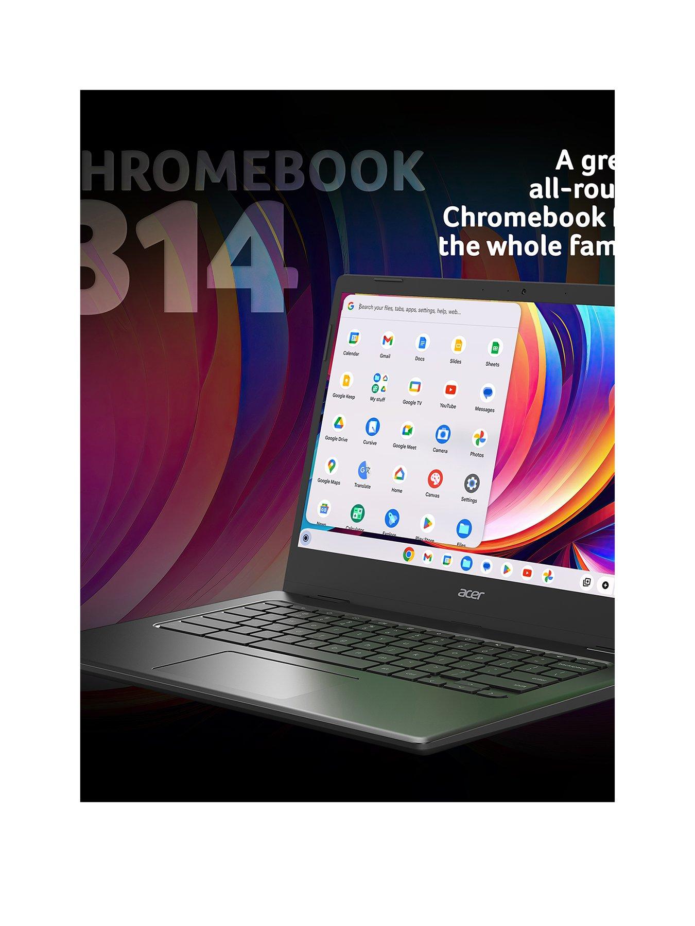 Image 2 of 7 of Acer Chromebook 314 CBOA314-1H - 14in FHD - Intel Celeron N4500 - 4GB RAM - 64GB - Black