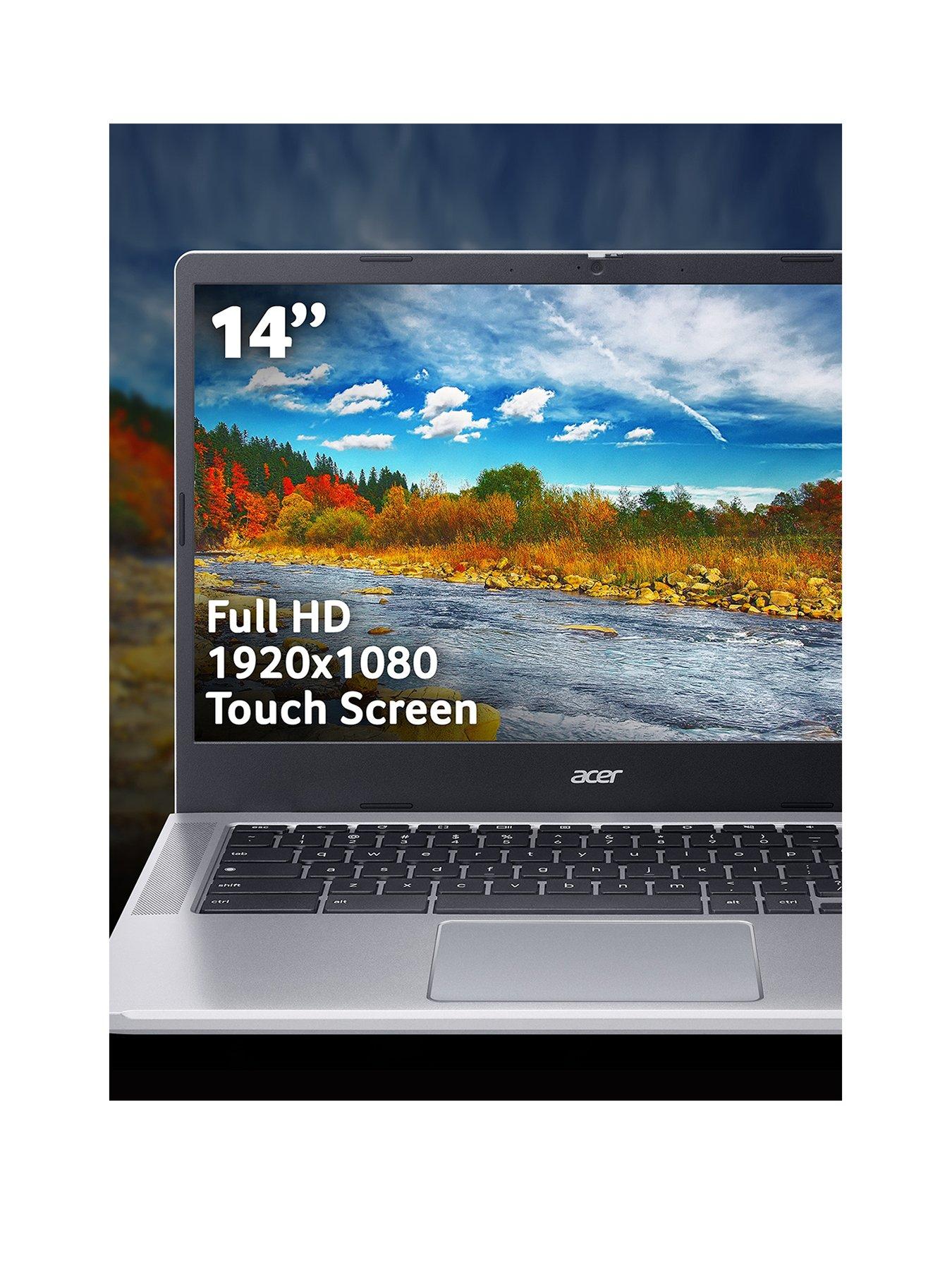 Image 3 of 8 of Acer Chromebook 314 CB314-4HT - 14in FHD Touchscreen - Intel N100 - 8GB RAM - 128GB - Silver