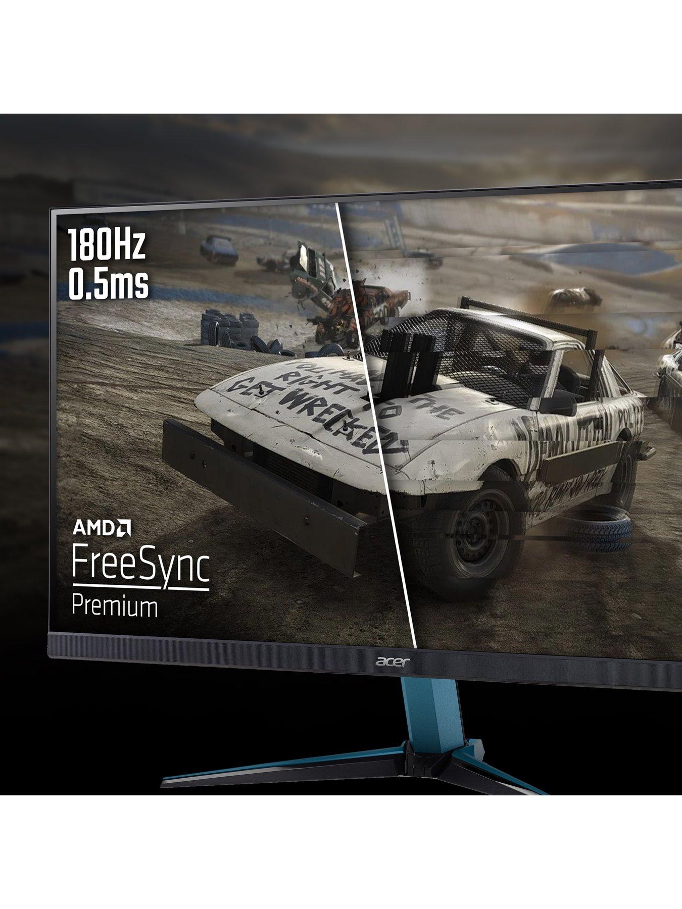 Image 4 of 7 of Acer Nitro VG272UV3 - 27in WQHD - 180Hz - Black Gaming Monitor