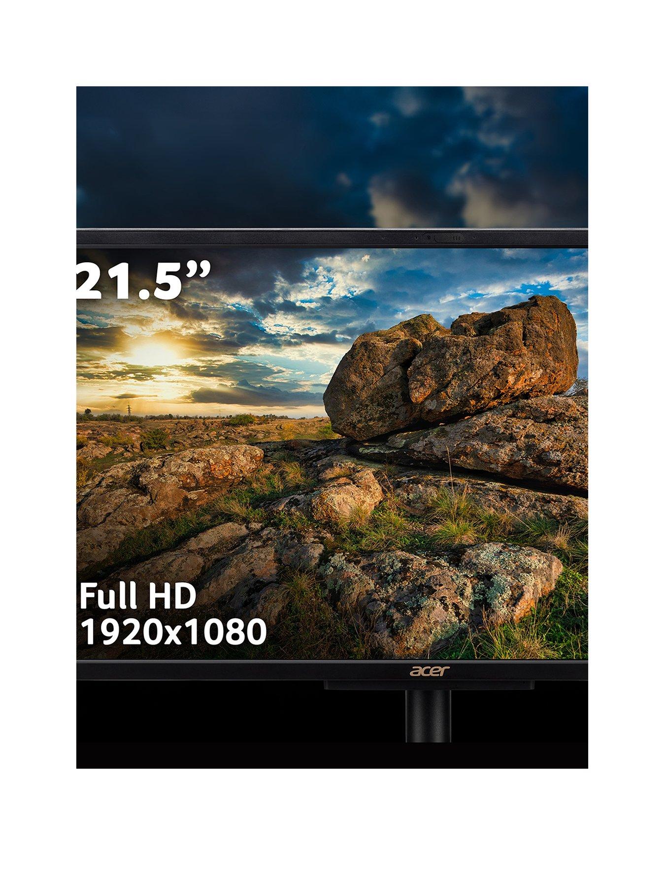 Image 3 of 8 of Acer Aspire C22-1610 All-In-One Desktop - 21.5in FHD - Intel N100 - 8GB RAM - 256GB SSD - Black