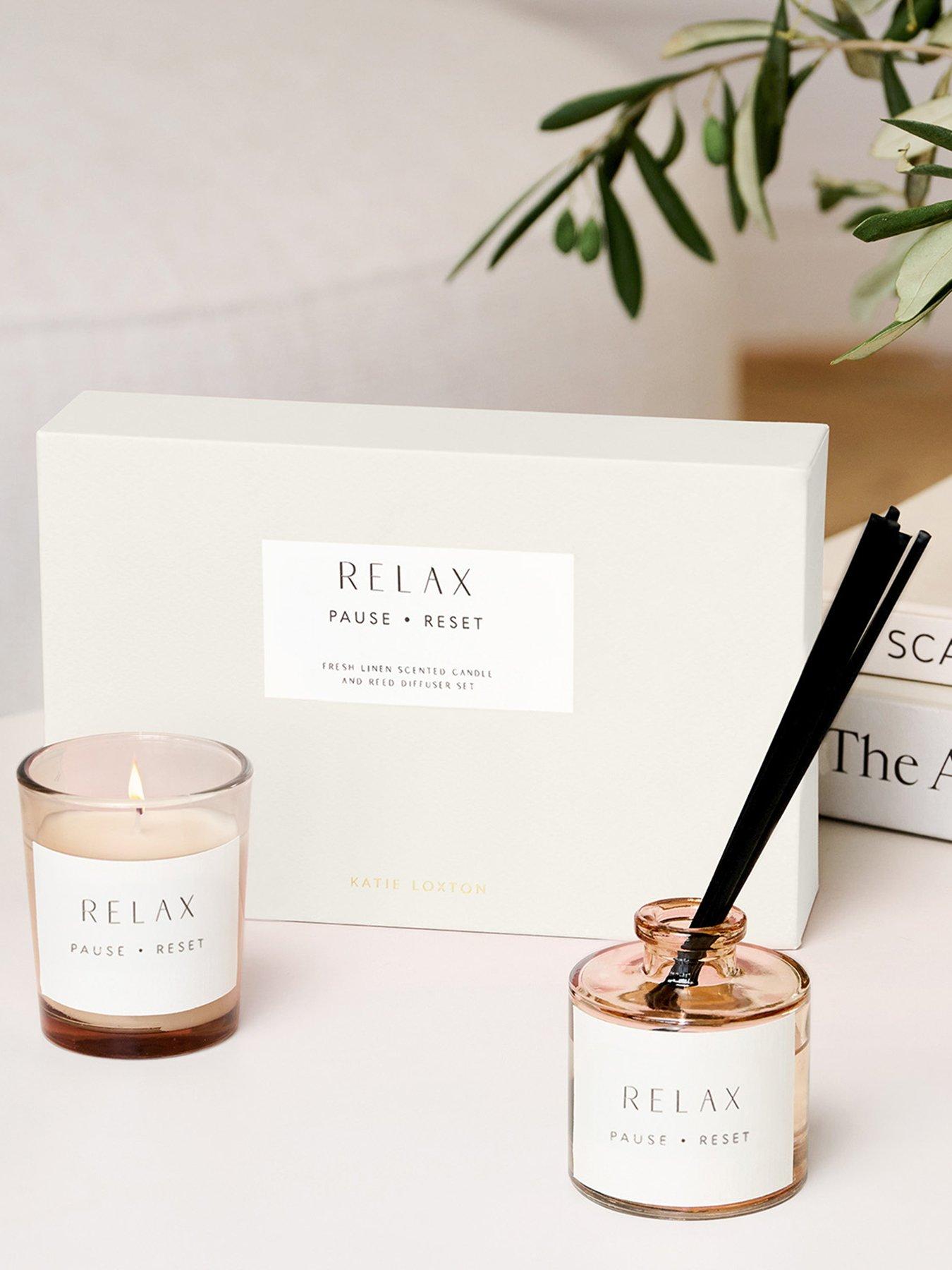 undefined Mini Votive And Mini Reed Diffuser Gift Set , Relax