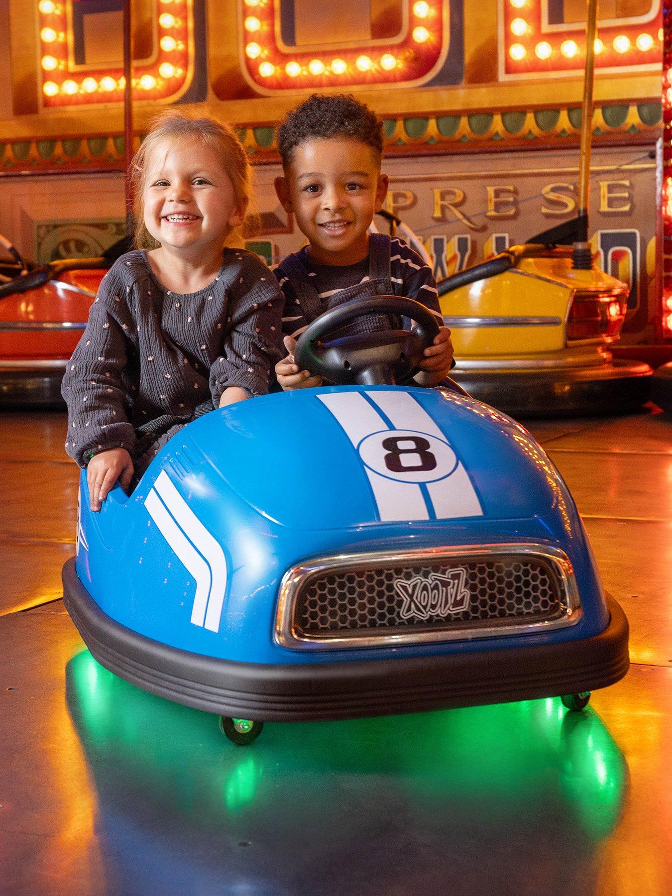 XOOTZ Kids Big Bumper Car - Two Seater - 360 Spin Ride-On