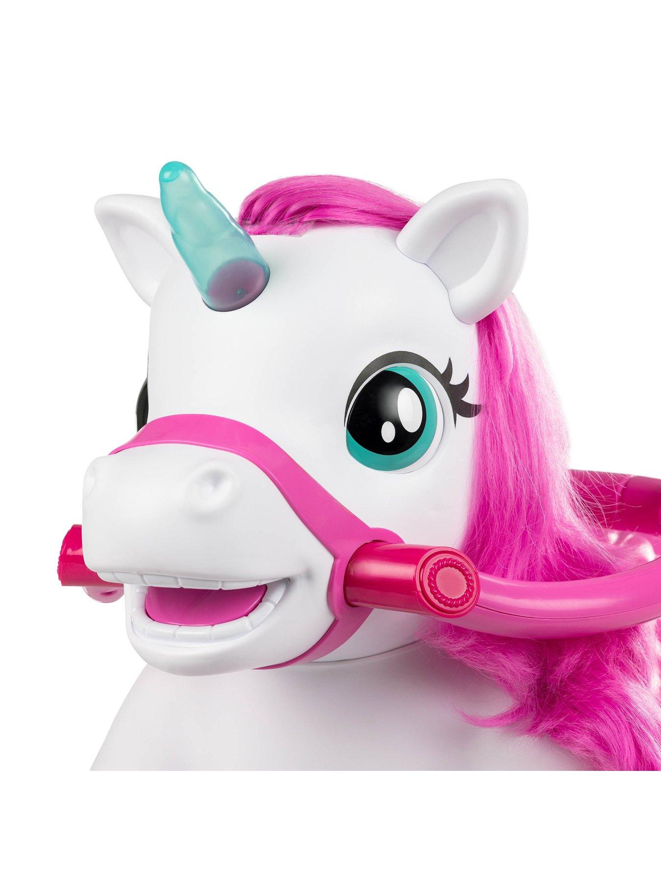 Image 6 of 7 of XOOTZ Magical Unicorn Electric Ride-On - White