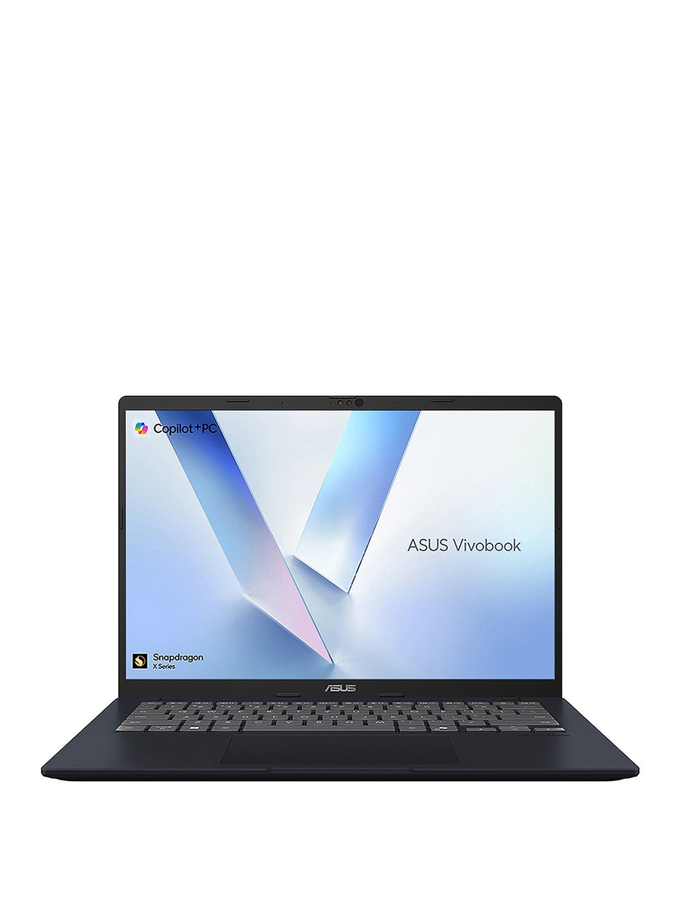 Asus Vivobook - Copilot+ PC - 16in - Snapdragon X - 16GB RAM - 512GB SSD - Blue