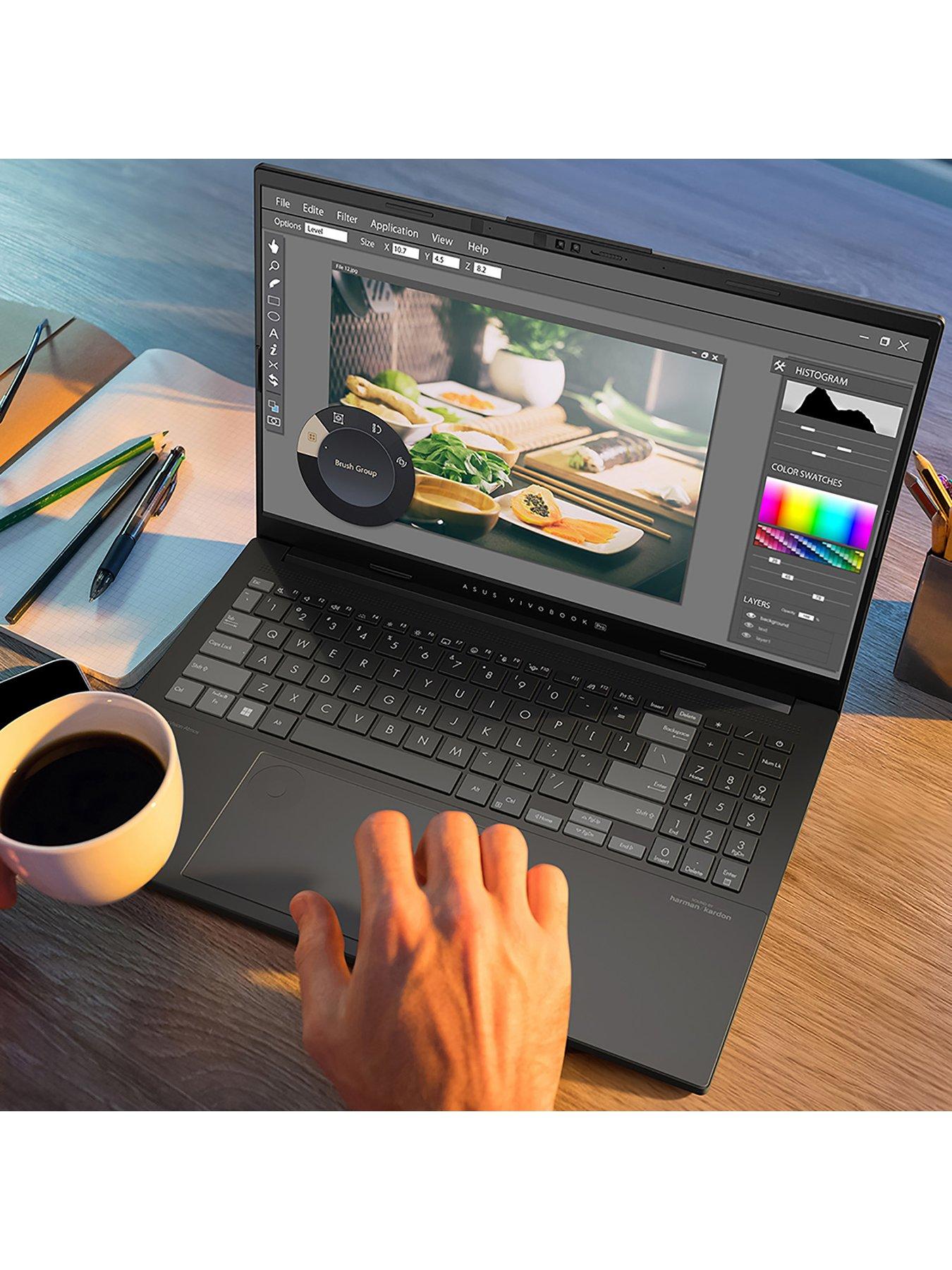 Image 7 of 7 of Asus Vivobook Pro - 15.6in - Intel Core Ultra 9 - RTX 4050 - 16GB RAM - 1TB SSD - Grey