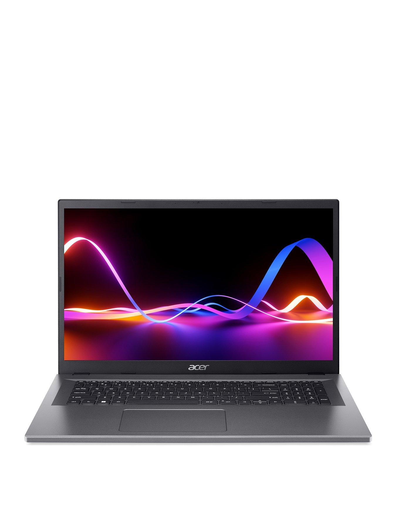 Acer Aspire 3 A317-55P Laptop - 17.3in HD+, Intel N100, 4GB RAM, 128GB SSD - Silver