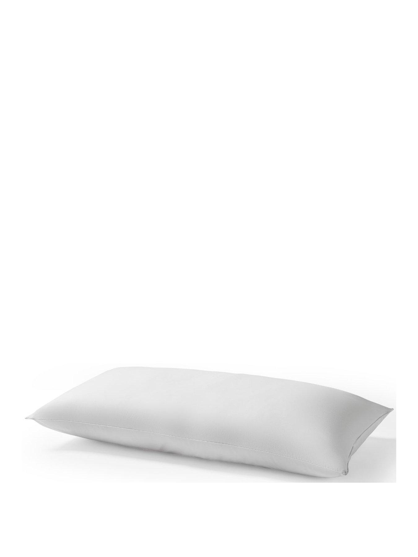 Image 2 of 4 of The Fine Bedding Company Spundown, Hypoallergenic XL Medium Support Pillow