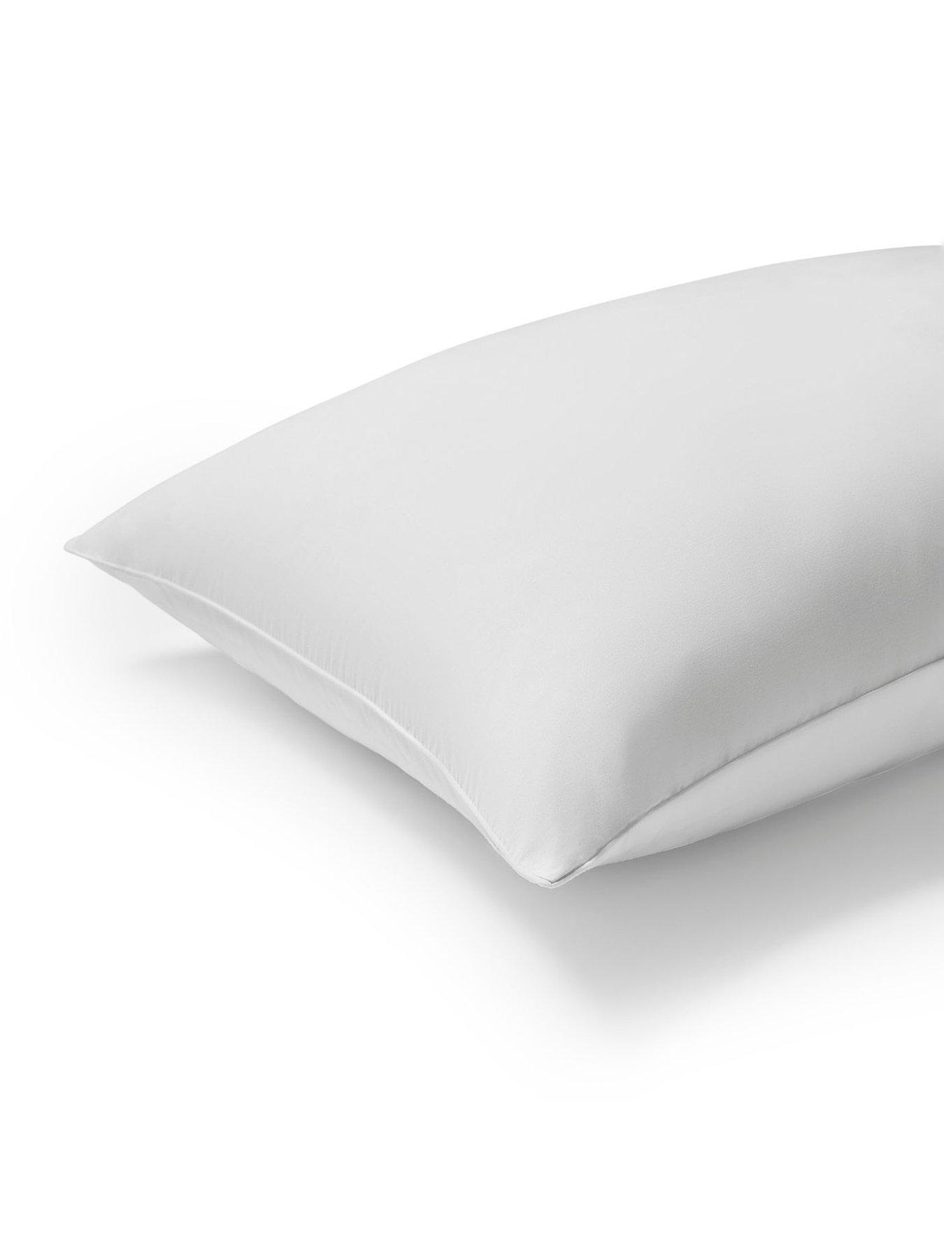 Image 3 of 4 of The Fine Bedding Company Spundown, Hypoallergenic XL Medium Support Pillow