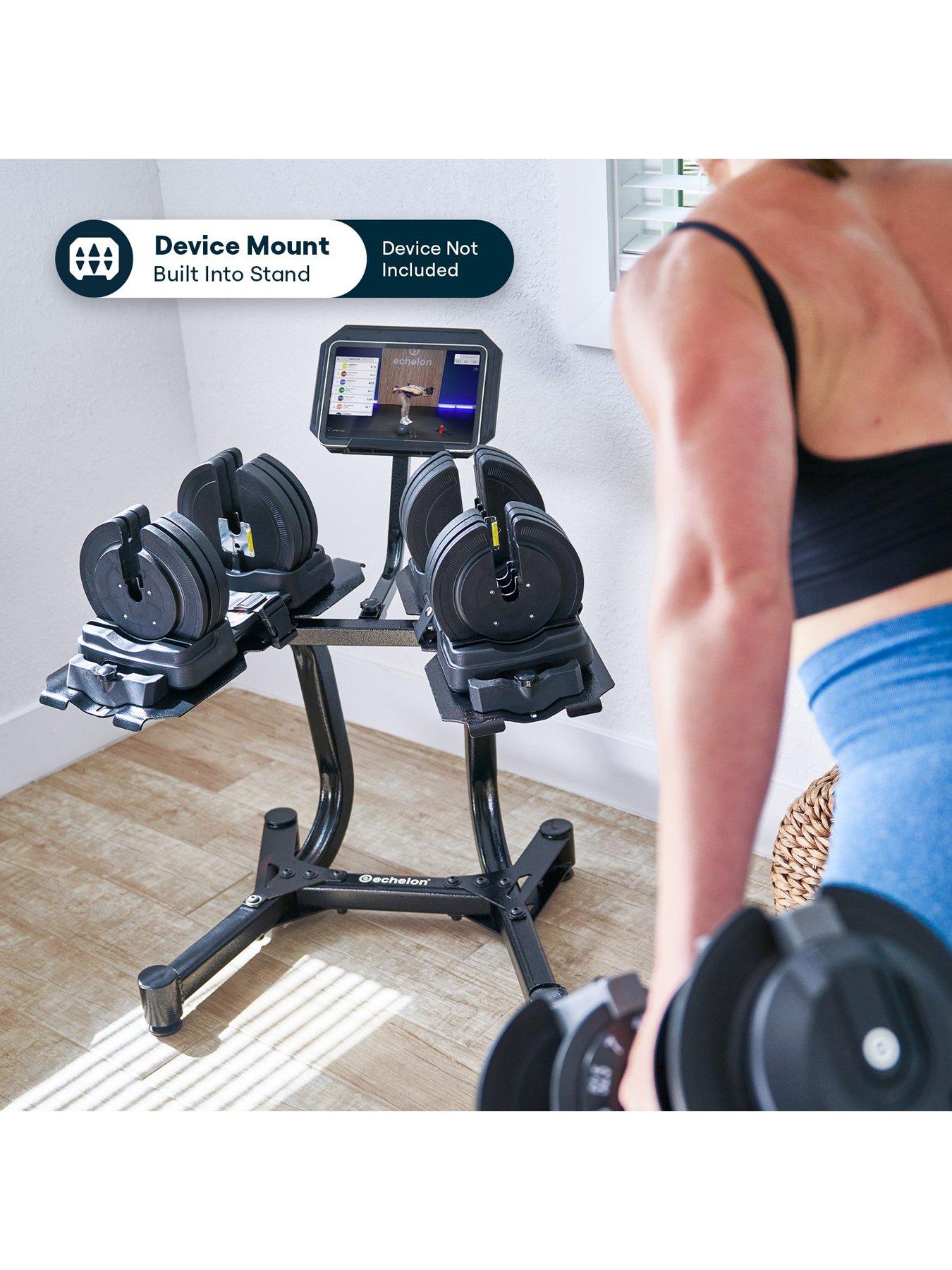 Image 4 of 6 of Echelon ADJUSTABLE DUMBBELLS w/ STAND