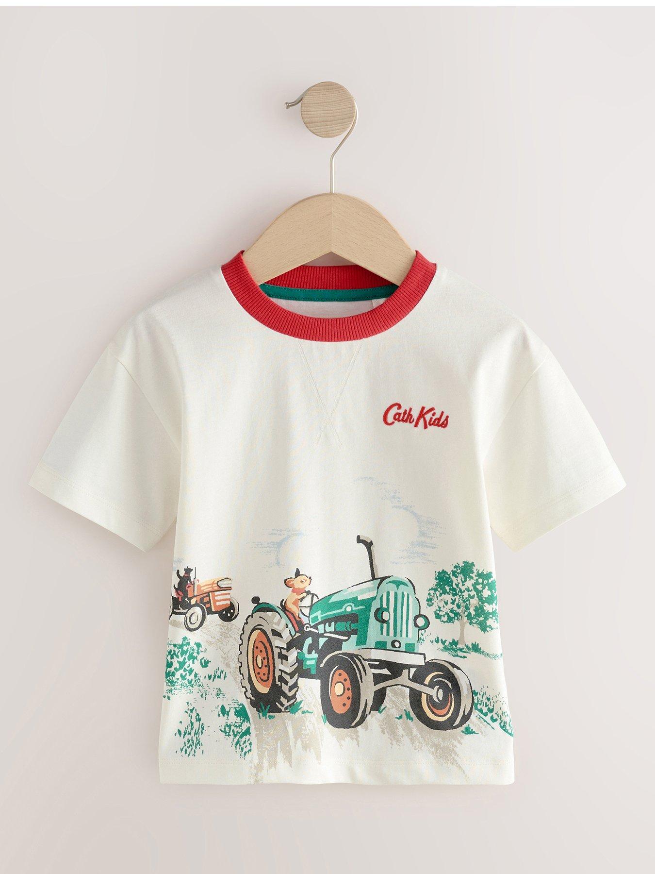 undefined Tractor T-Shirt - Cream