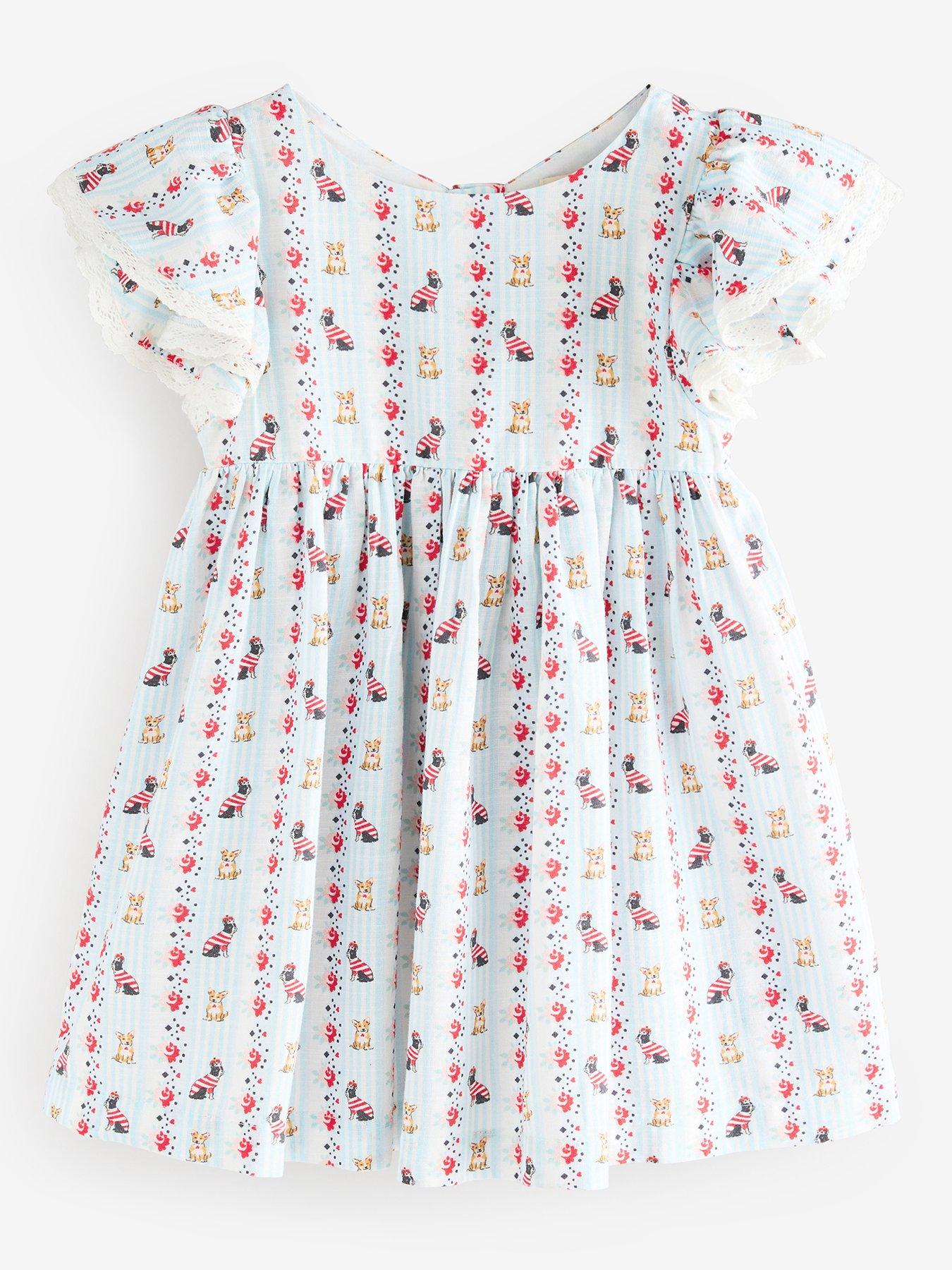 undefined Corgi Print Dress