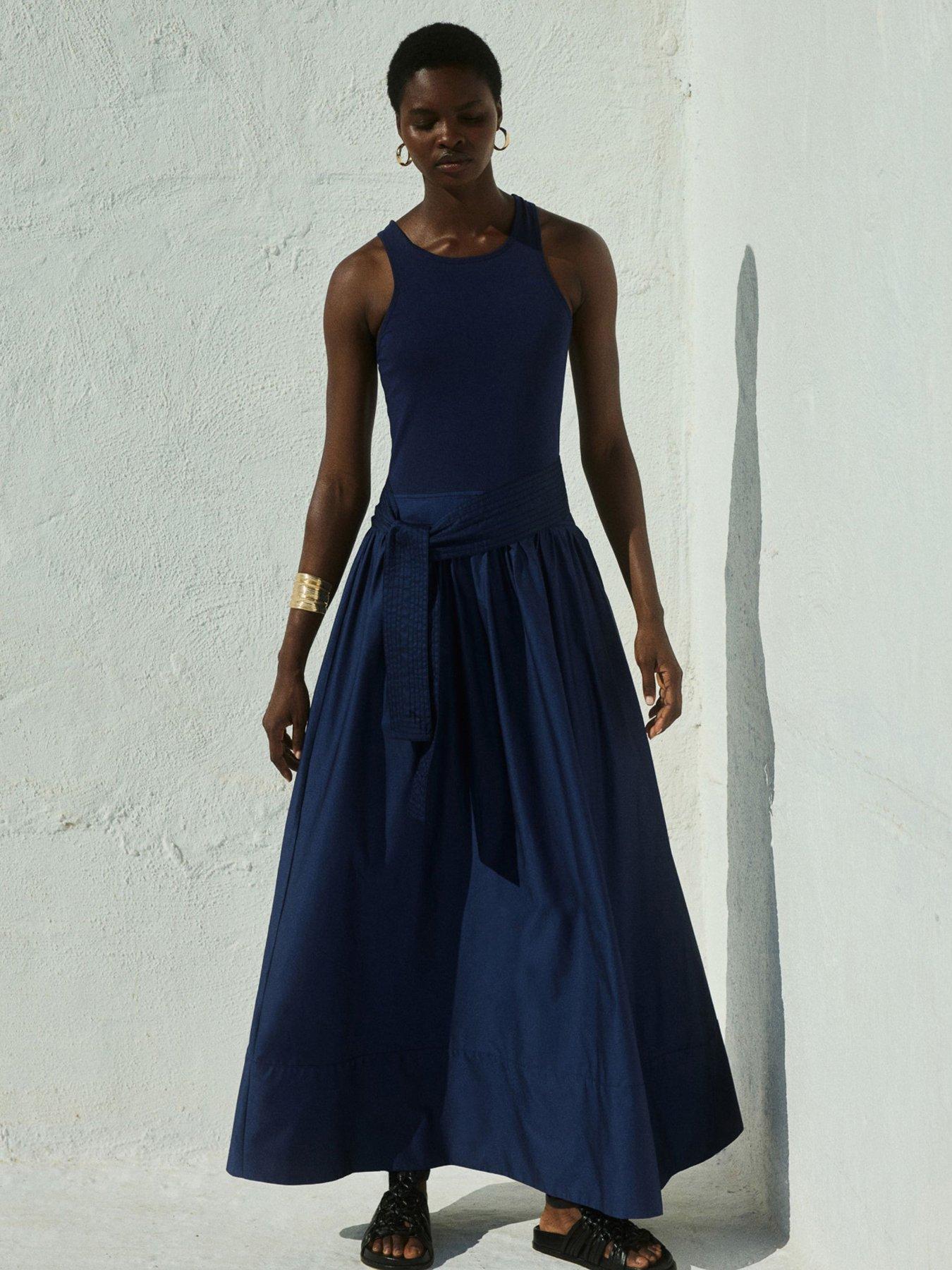 undefined Lively Fit  &  Flare Dress - Navy