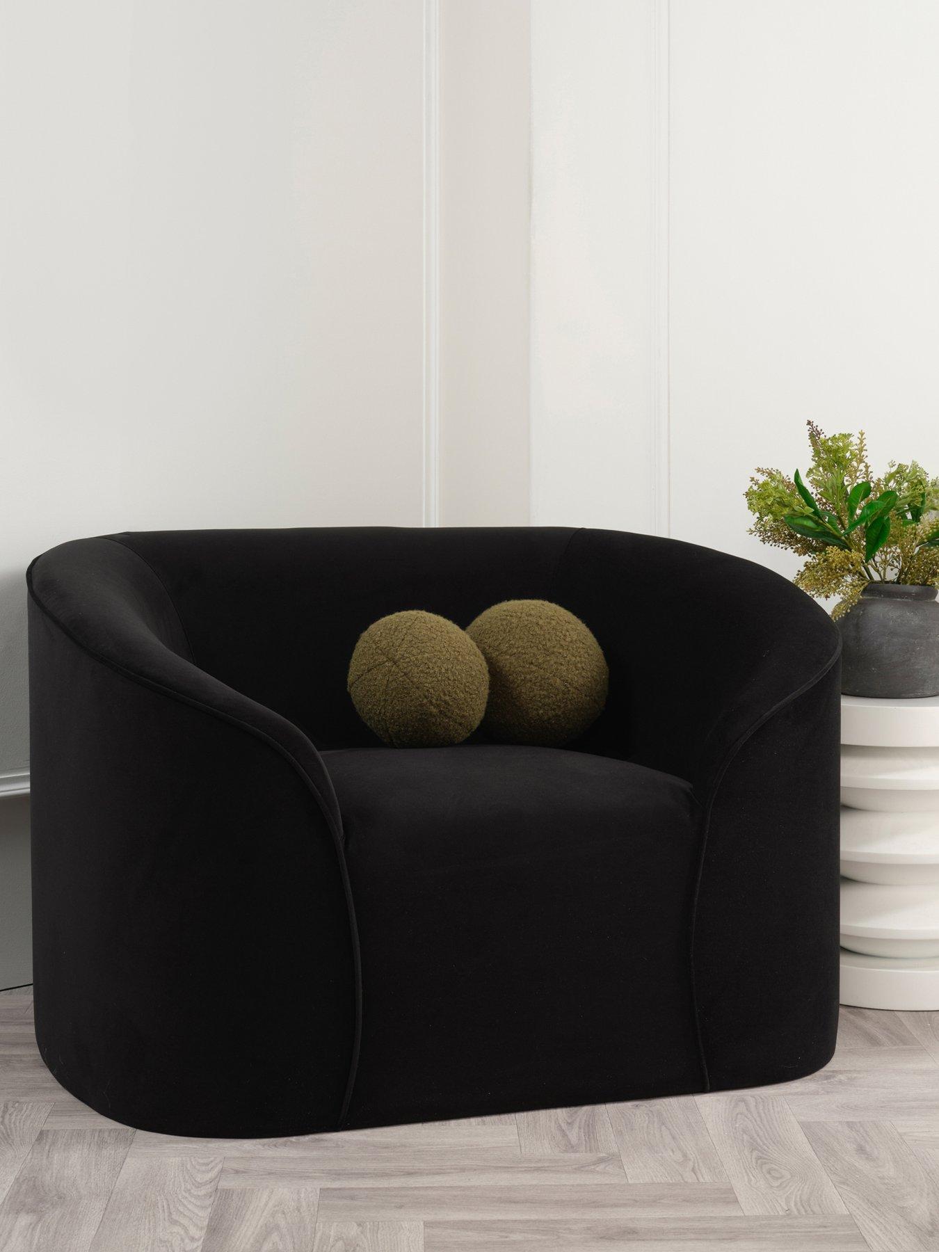 undefined Zuma Armchair - Black