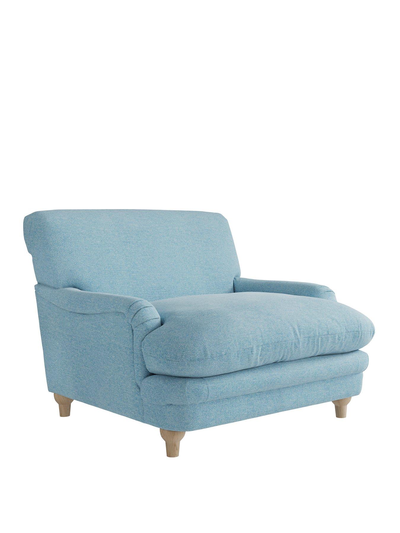 Image 3 of 6 of LPD Home Plumpton Armchair - Duck Egg