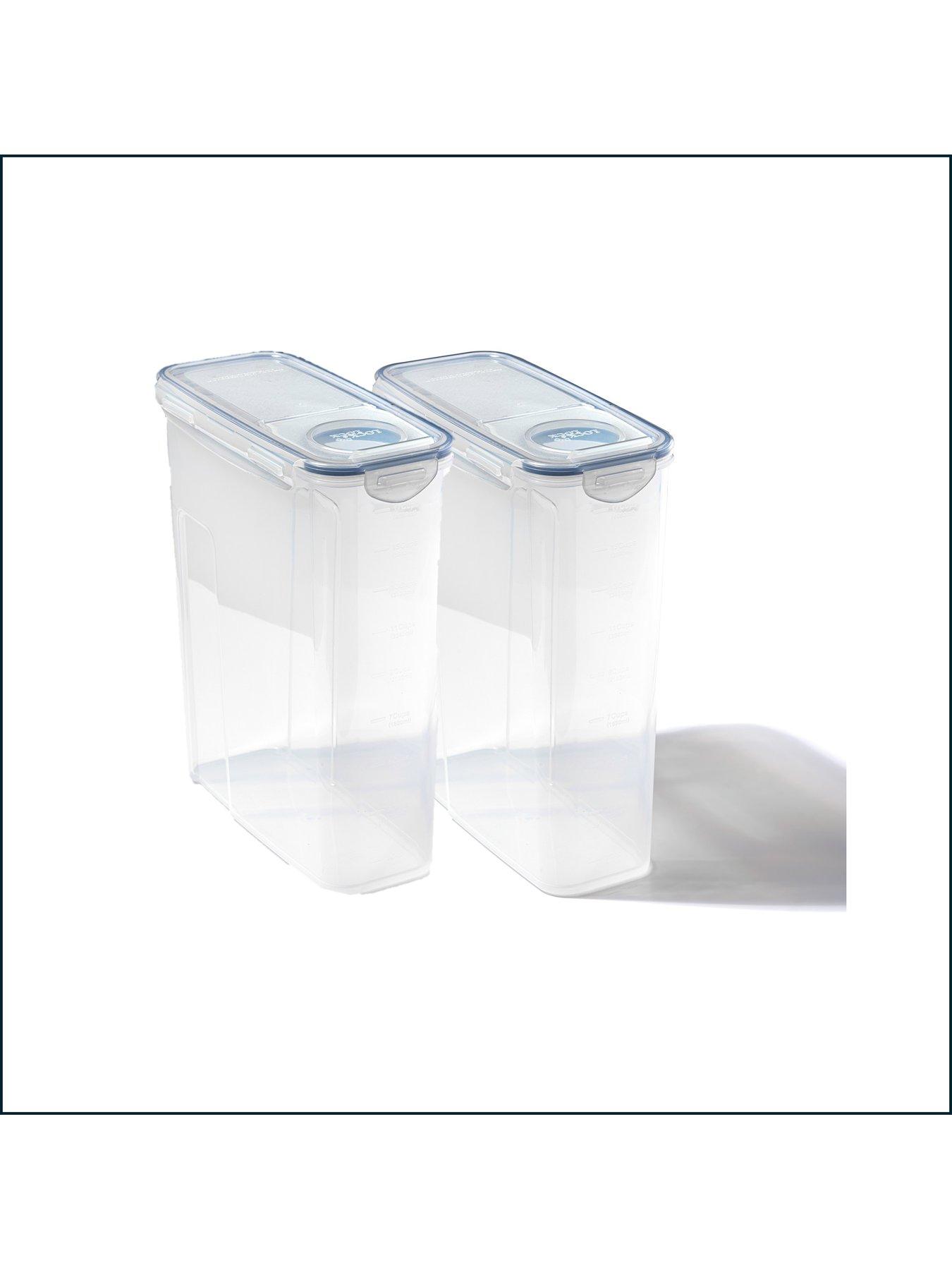 Image 3 of 4 of Lock and Lock Set Of 2 Cereal Containers