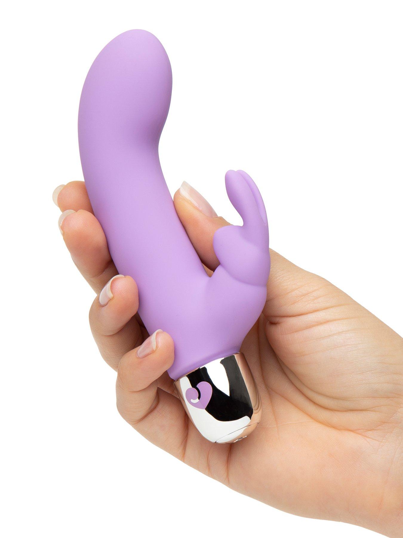 Lovehoney Frisky 10 Function Silicone Rabbit Vibrator Purple | Very