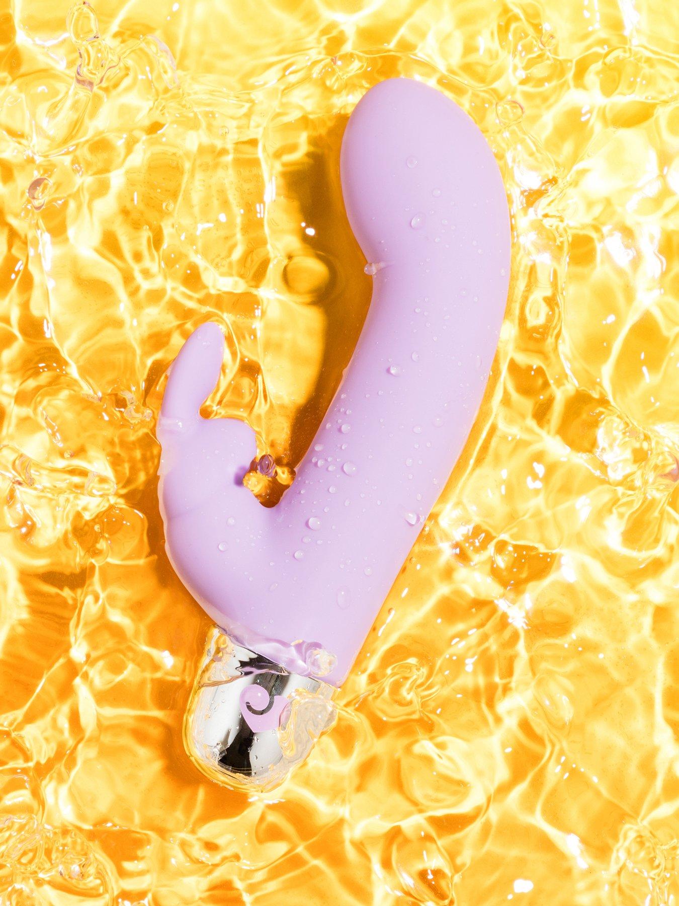 Lovehoney Frisky 10 Function Silicone Rabbit Vibrator Purple