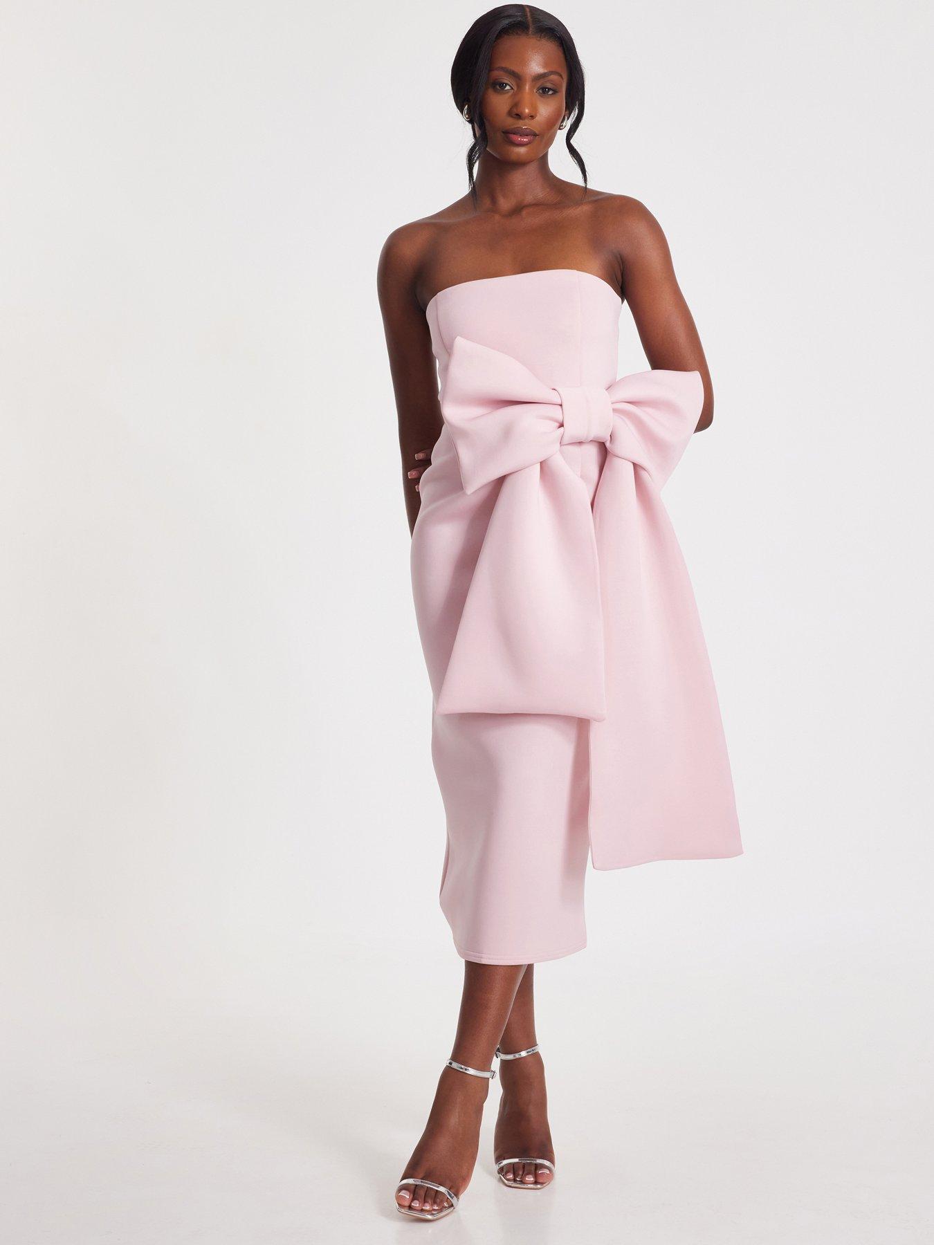 quiz hot pink dress Quiz Pink Dress Quiz Hot Pink Dress, Paid 40