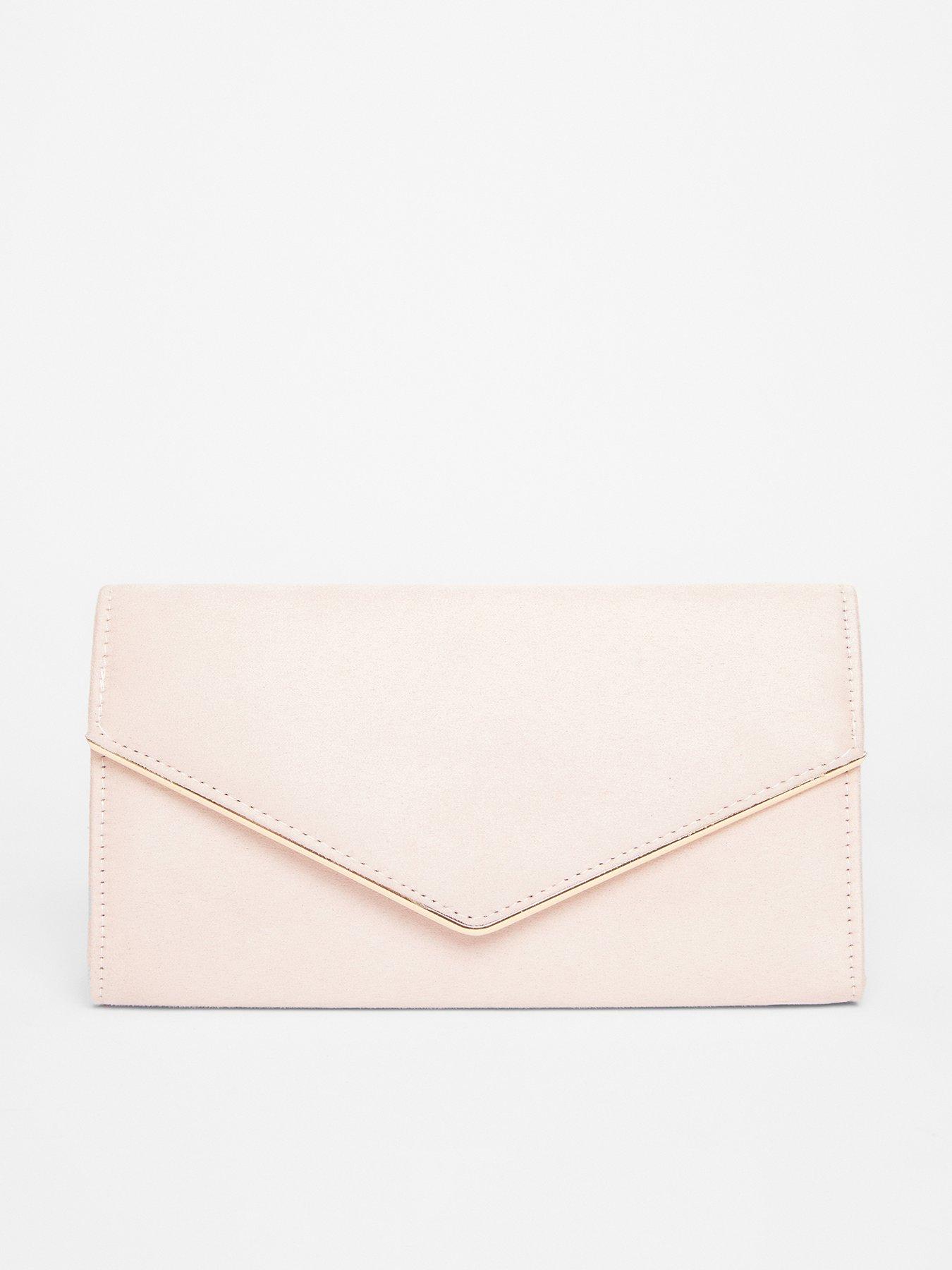 undefined Pink Thin Clutch Bag