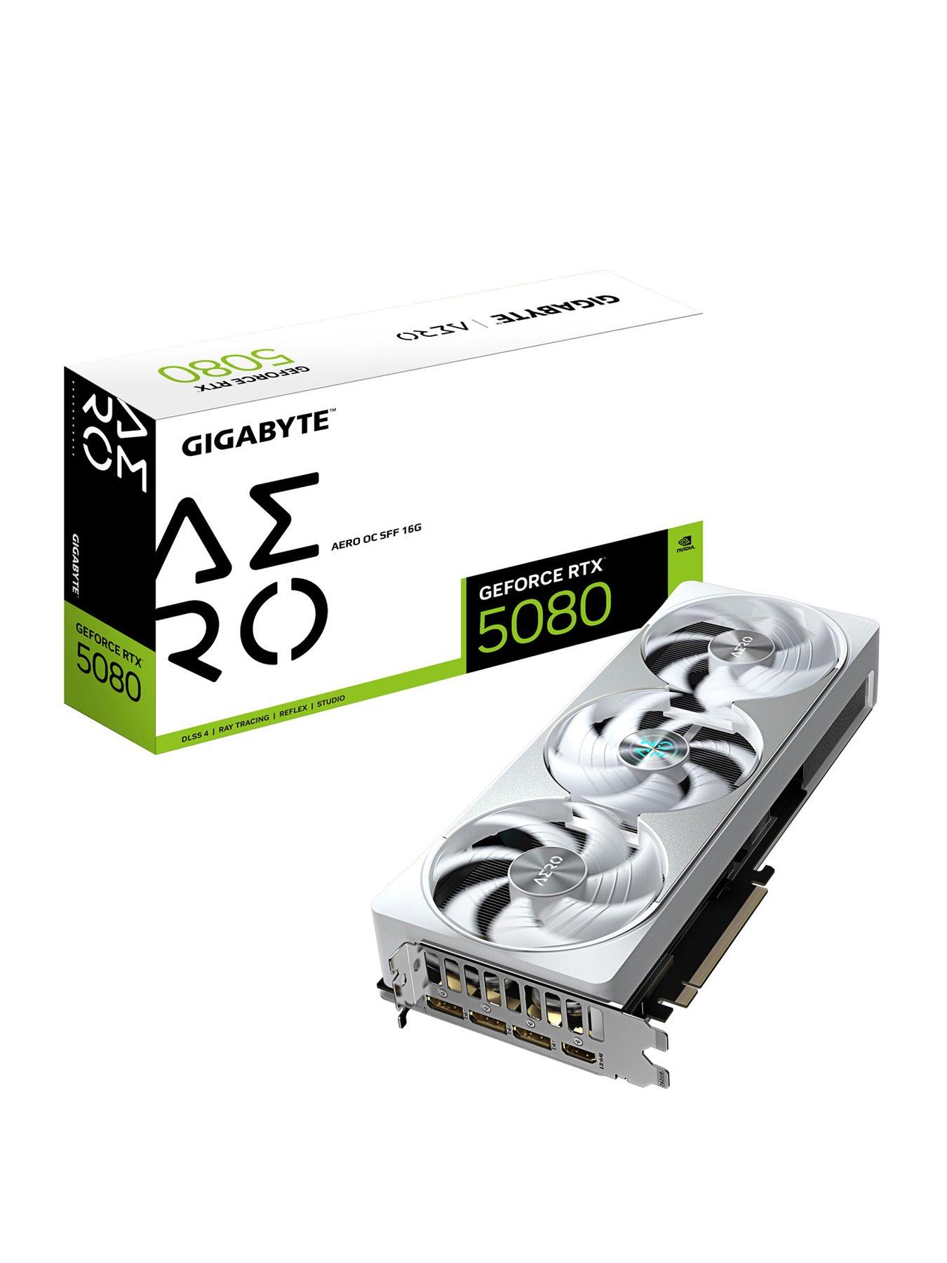 GIGABYTE RTX 5080 16GB Aero Overclocked Graphics Card Very