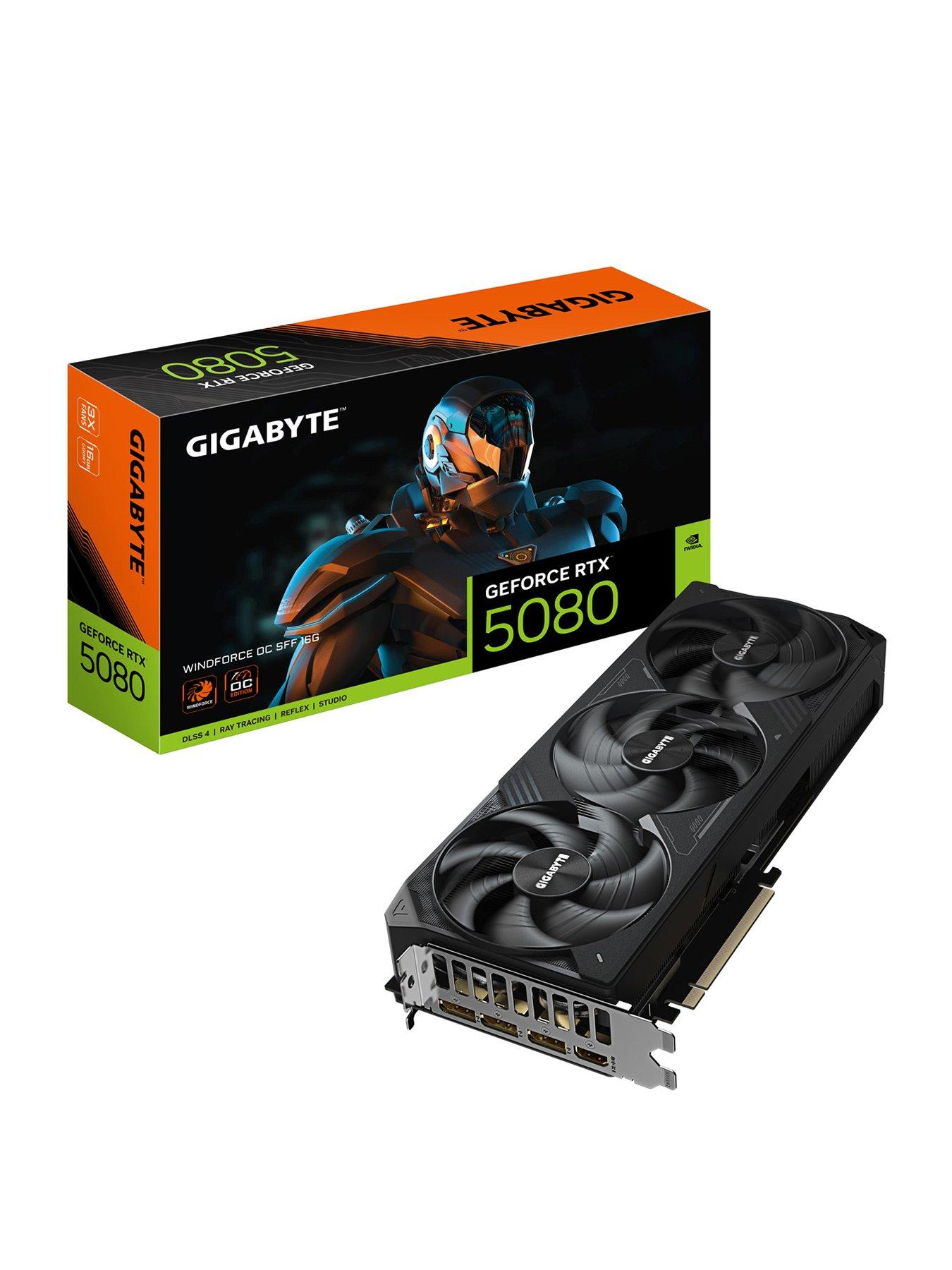 GIGABYTE RTX 5080 16GB Windforce Overclocked Graphics Card