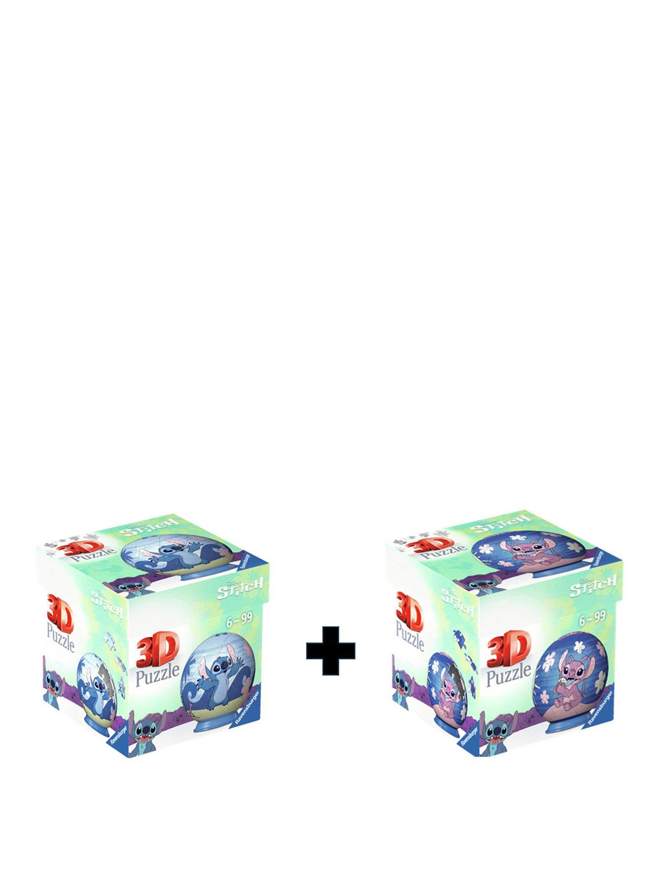 Disney Stitch Stitch  &  Angel 3D Puzzle 54-Piece - Twin Pack