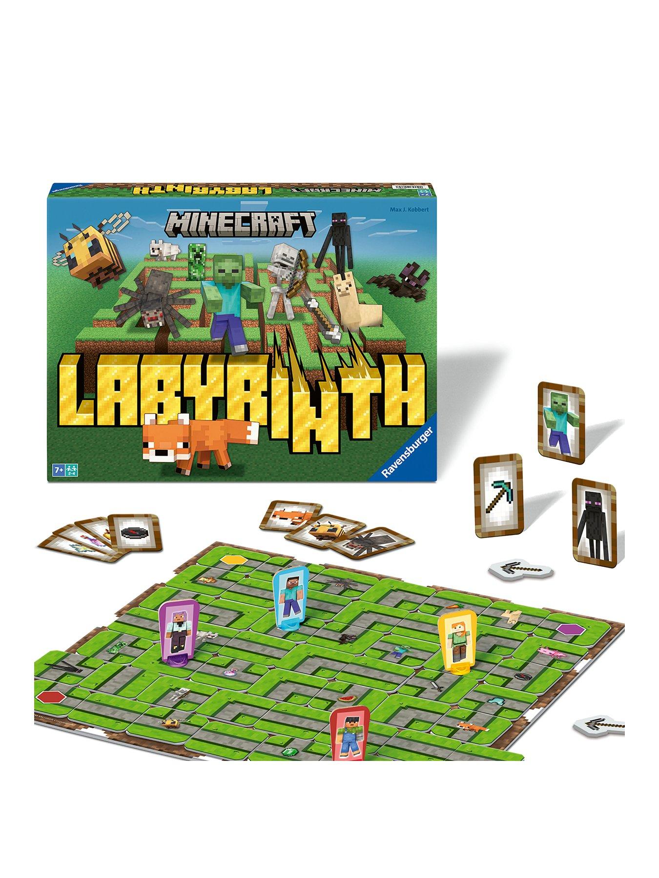 Image 1 of 7 of Minecraft Labyrinth Board Game