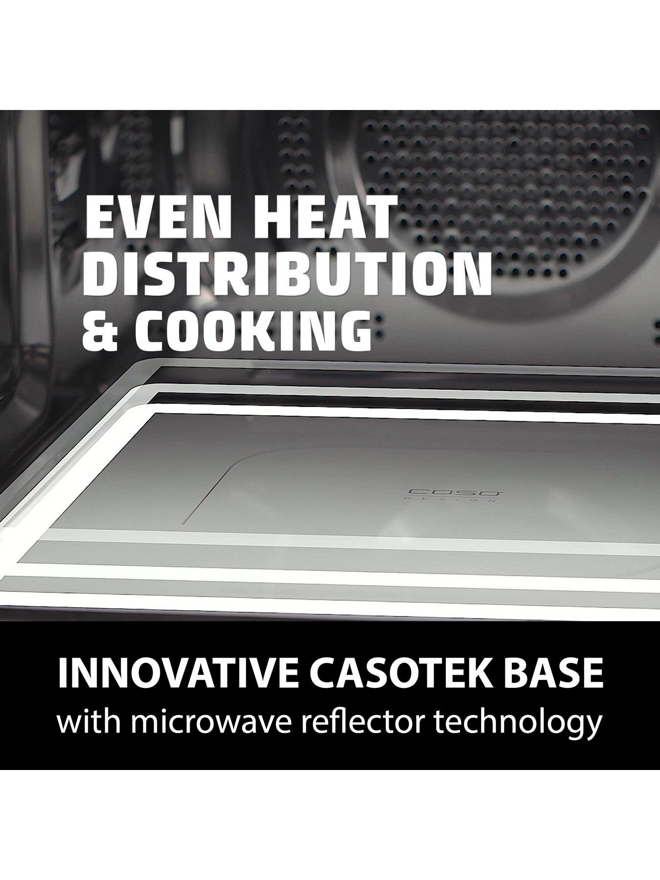 Image 2 of 8 of Caso Design MCG 25L Ecostyle Ceramic Microwave