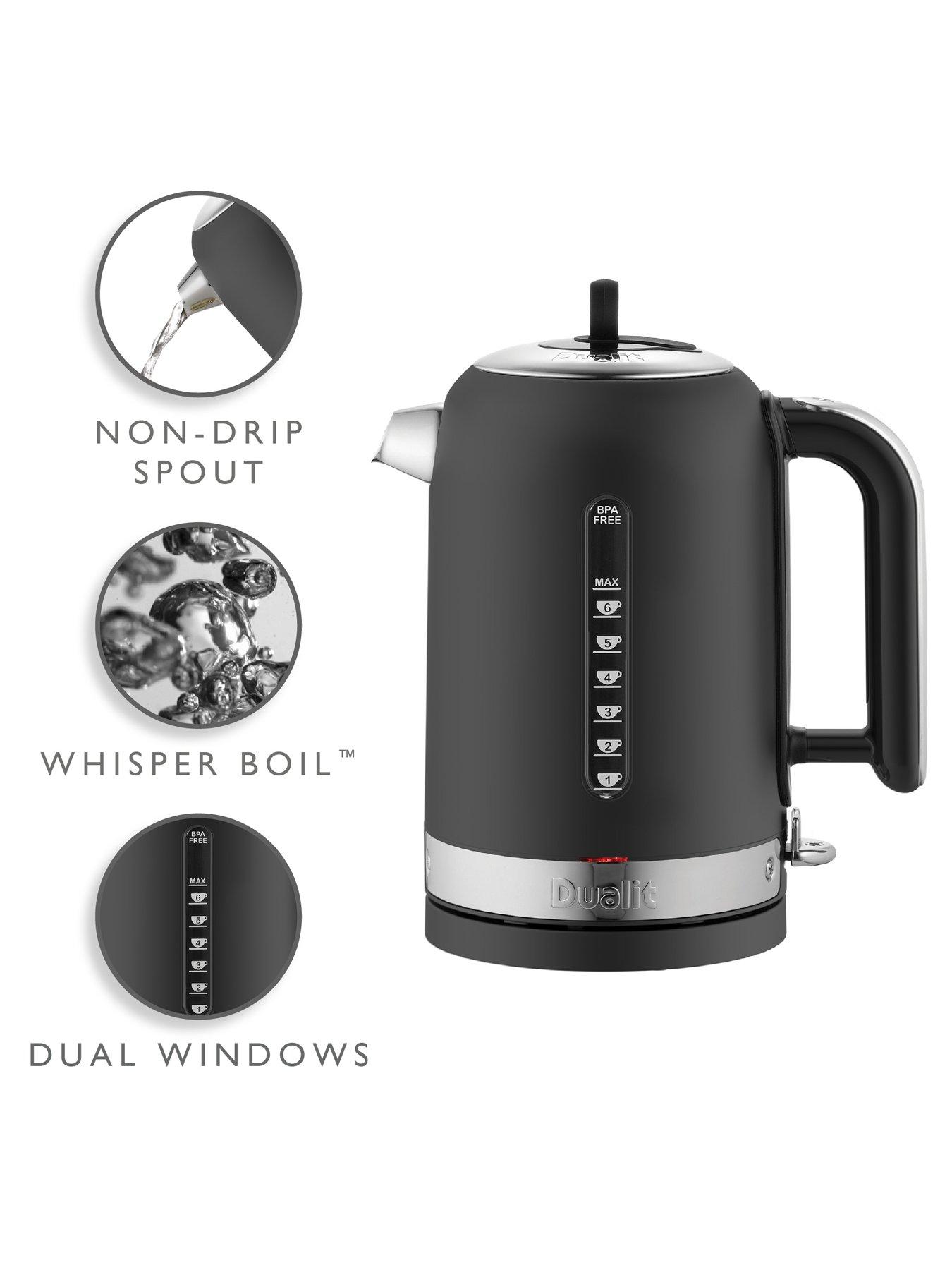 Image 2 of 7 of Dualit Classic Matt Black Kettle