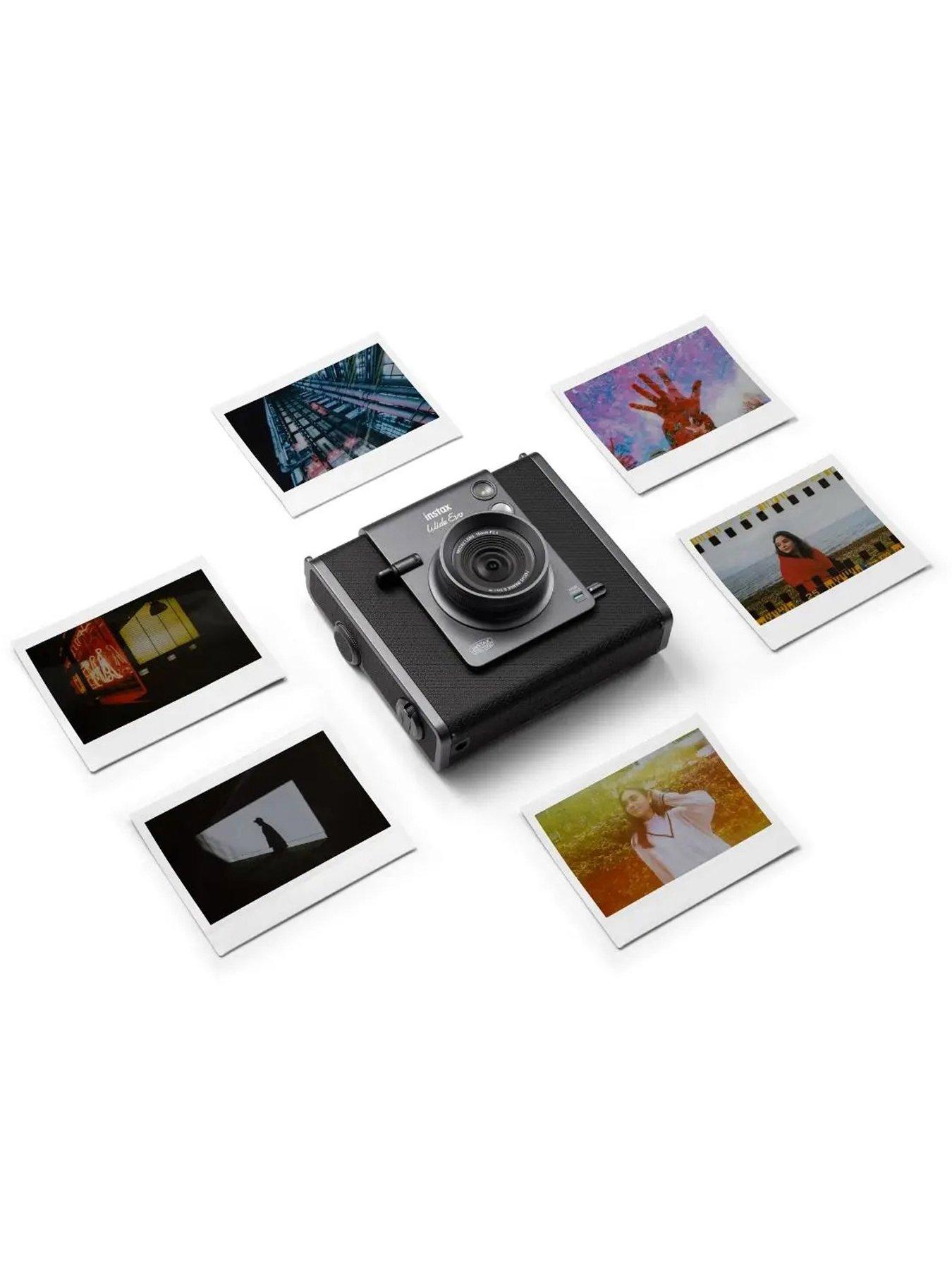 Fujifilm Instax Wide Evo Hybrid Instant Camera Black 20 Shot
