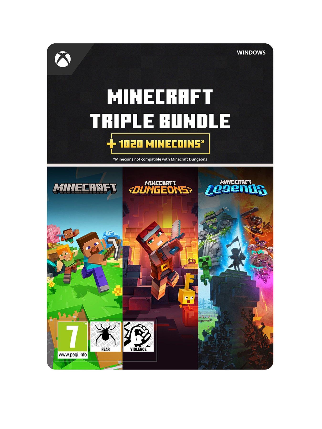 Image of PC Games Minecraft Triple Bundle (Windows)