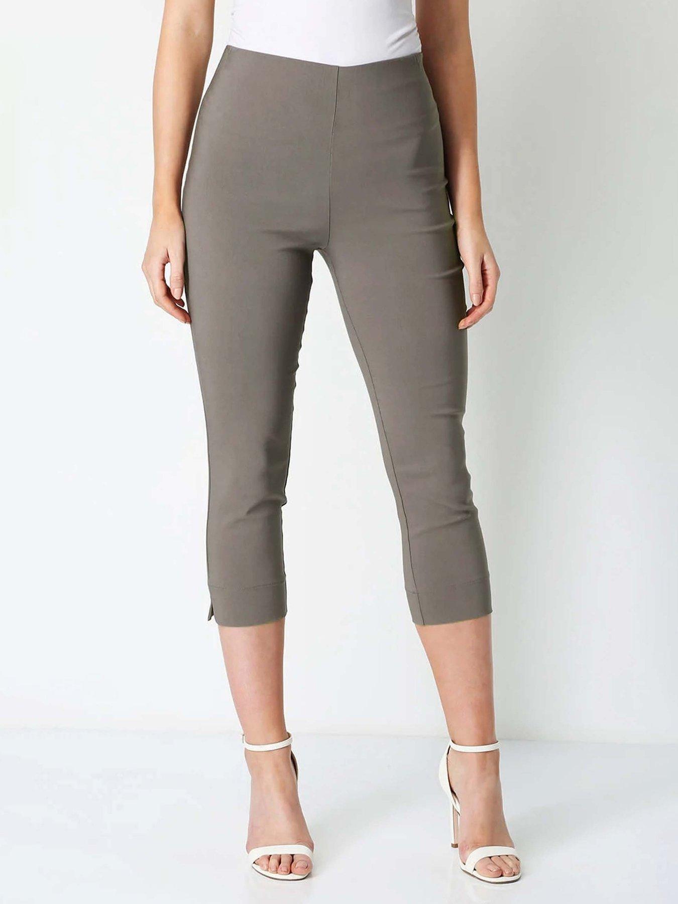 undefined Cropped Stretch Trouser