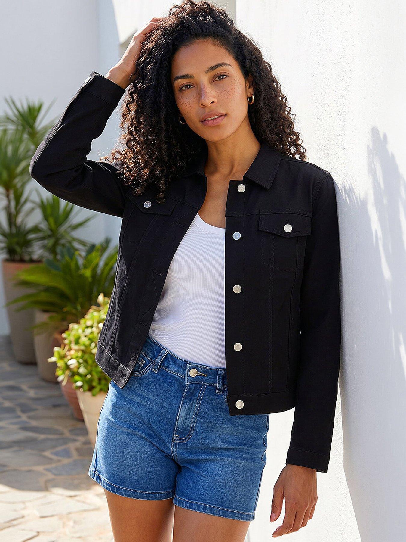 Roman Stretch Pocket Detail Jacket - Black