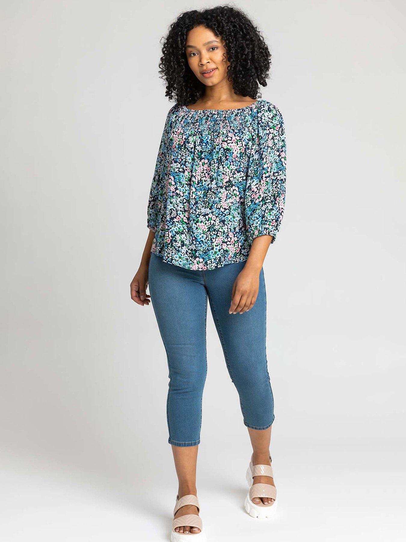 undefined Petite Stretch Crop Denim Jegging