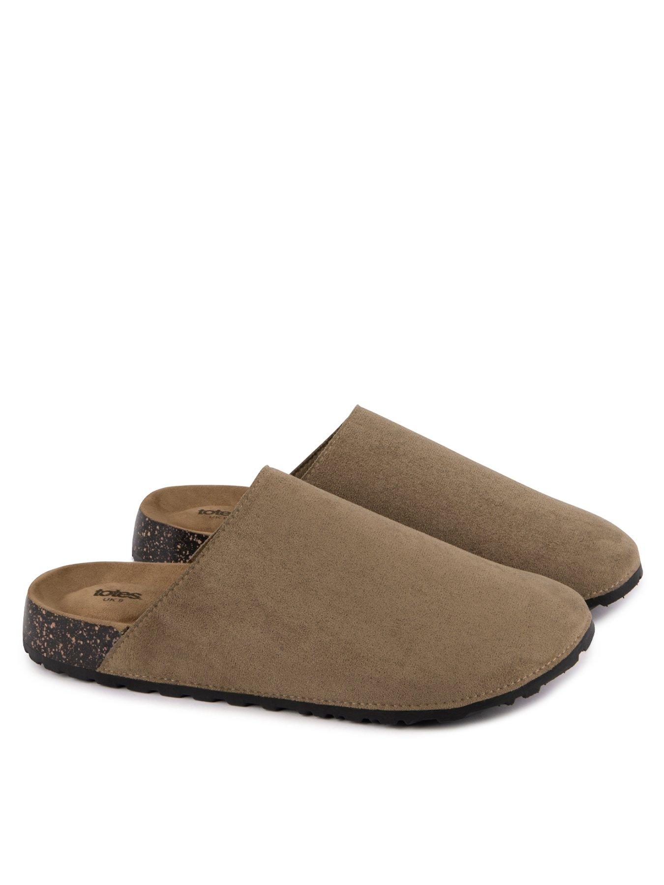 totes-microsuede-clog-sandal