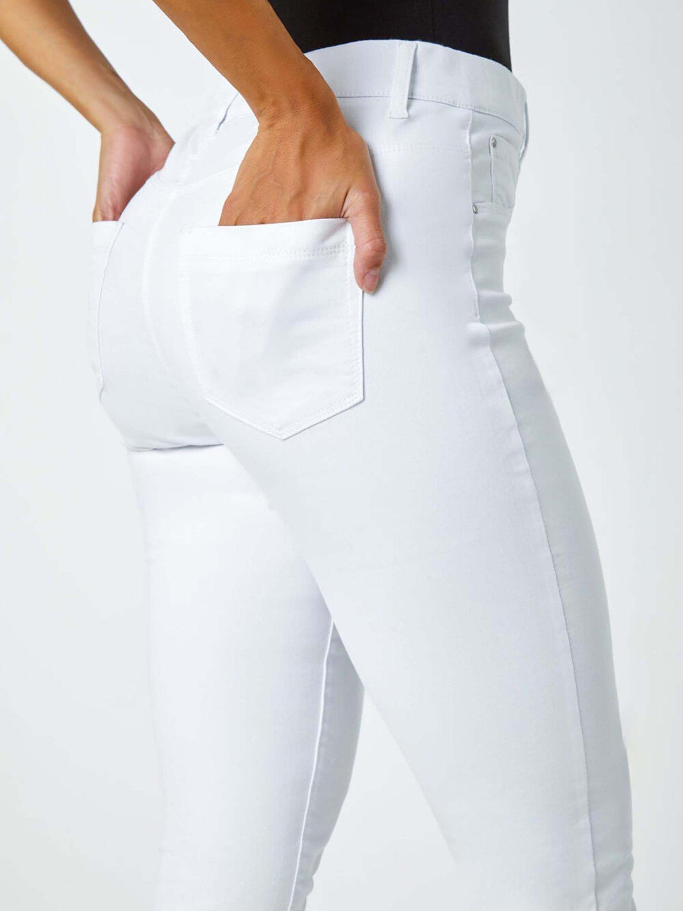 Image 5 of 5 of Roman Cropped Stretch Denim Jegging