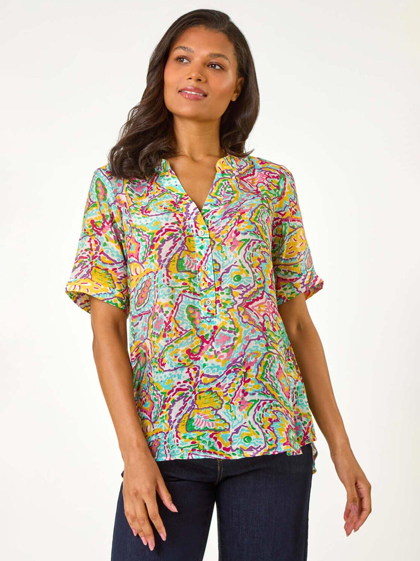 undefined Abstract Print Button Detail Top