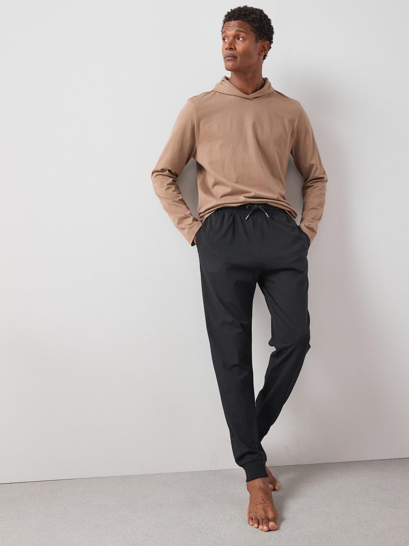 The Very Collection Jersey Hoody with Jogger - Brown/Black