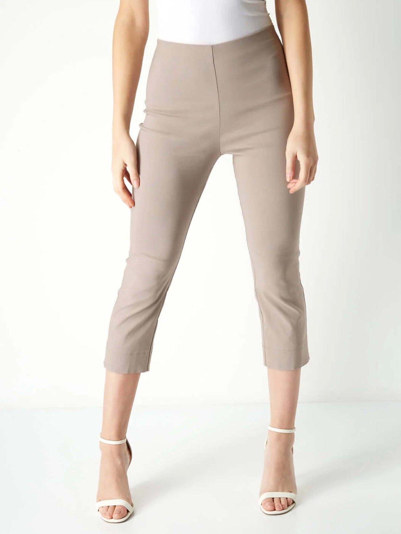 undefined Cropped Stretch Trouser
